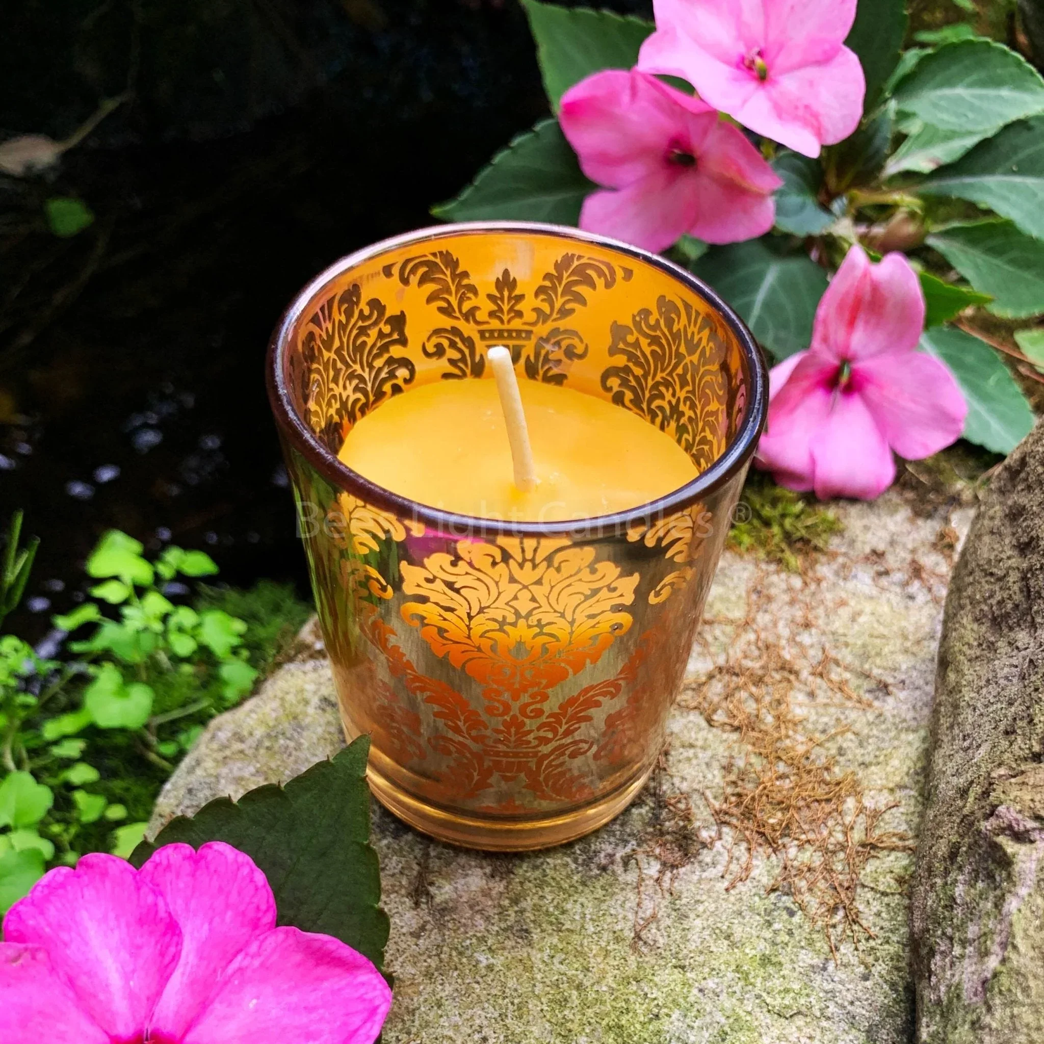 Glass Votive Candle Holder - Image 3