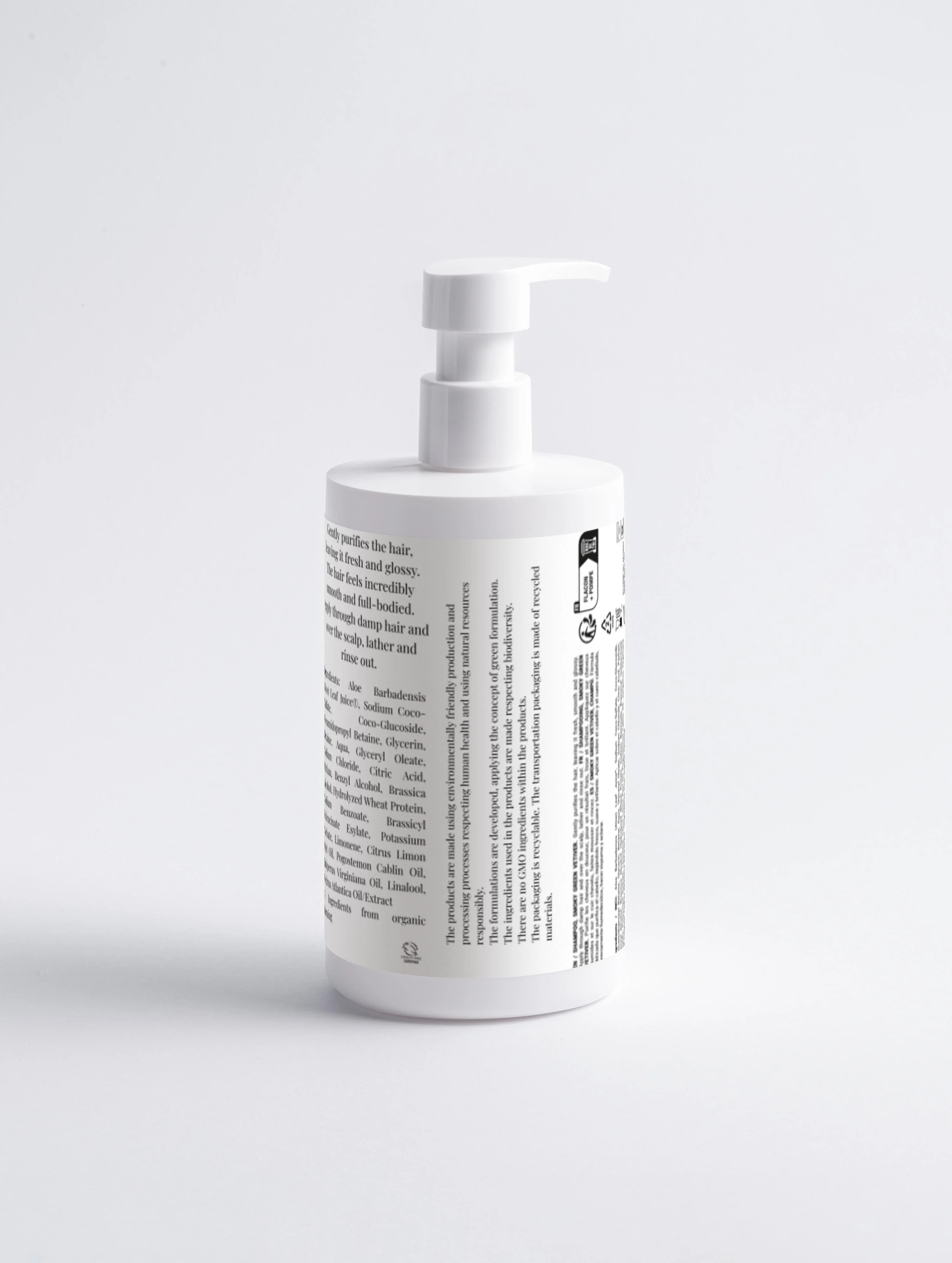 Glossy Smoky Green Vetiver Shampoo - Image 2