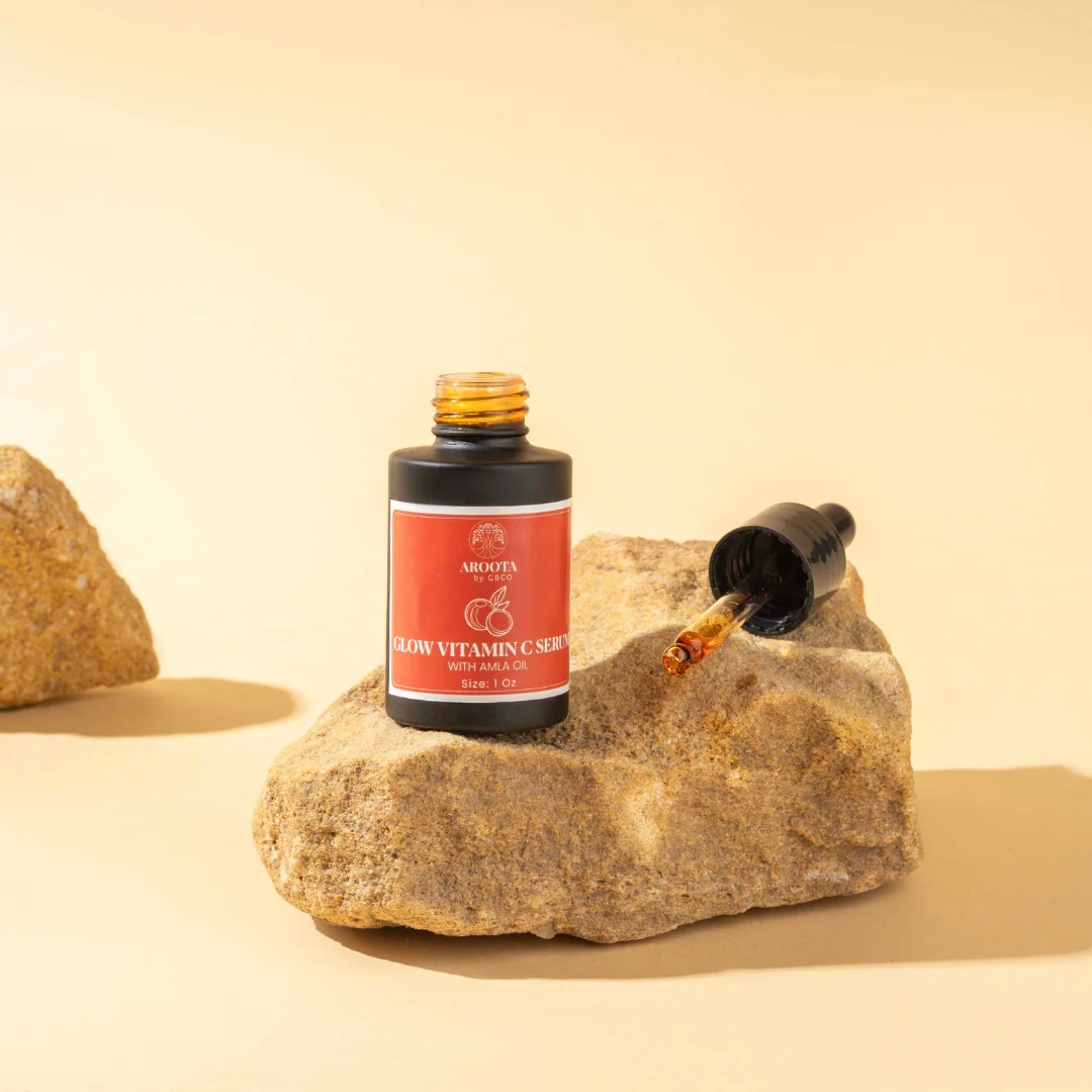 Glow Vitamin C Serum: Astaxanthin X Amla Oil (Tridoshic) - Image 3