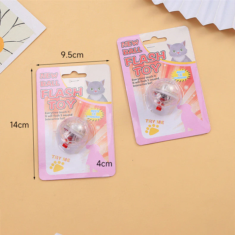 Glowing Transparent Interactive Cat Toy - Image 3