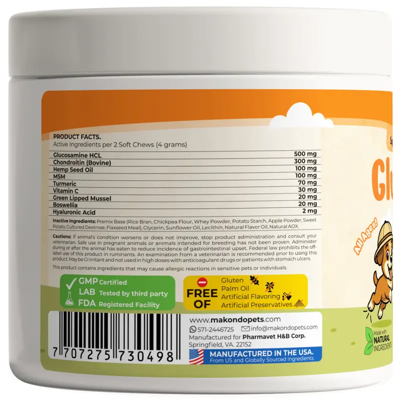 Glucosamine for Dogs - 120 Soft Chews - Image 10