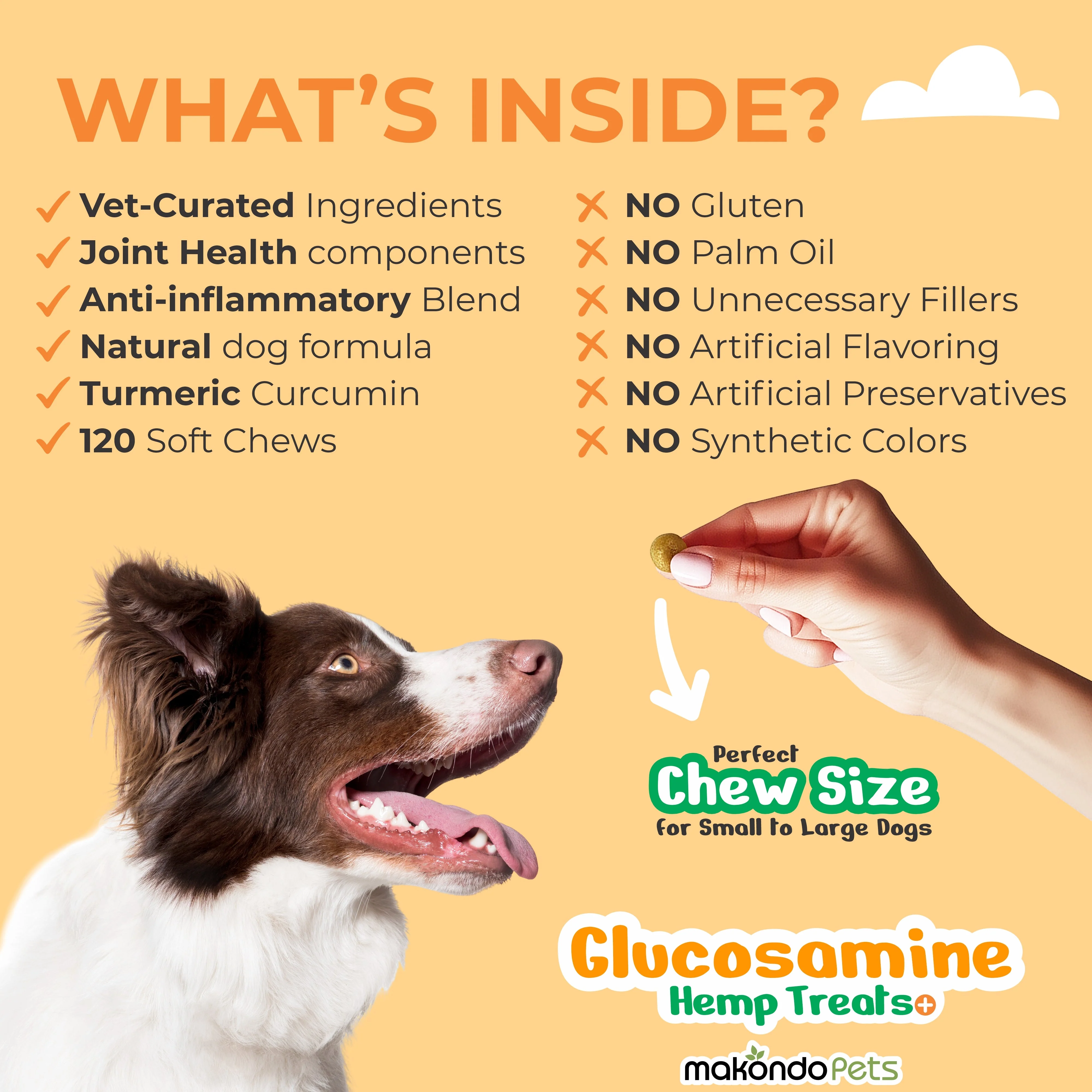 Glucosamine for Dogs - 120 Soft Chews - Image 4