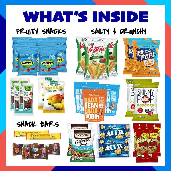 Gluten Free Dairy Free Vegan Friendly Healthy Snack Care Package - Image 2