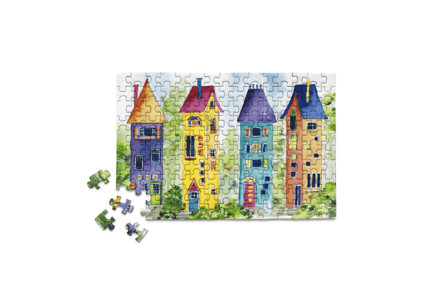Gnome Homes Mini Jigsaw Puzzle | MicroPuzzles - Image 4