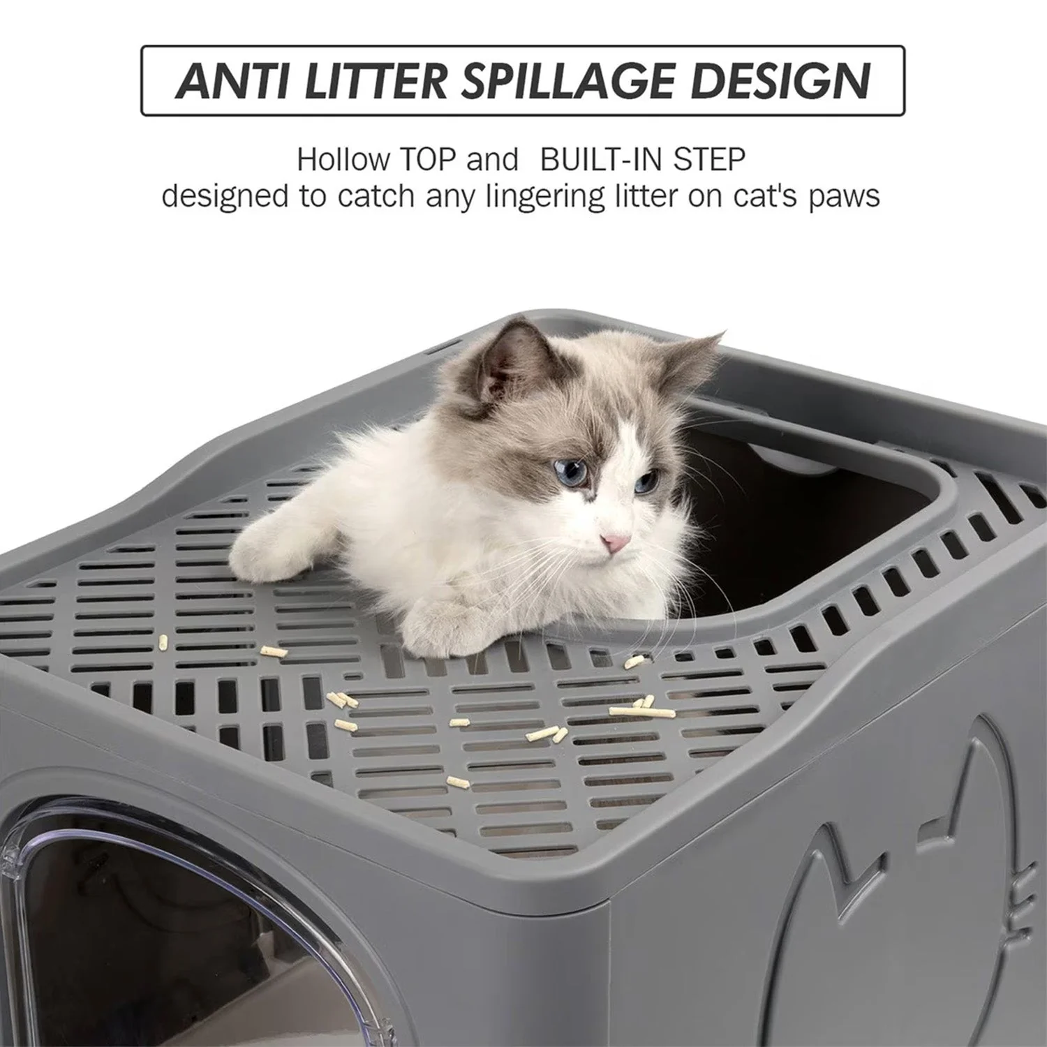 Go Fresh-  Portable Foldable Cat Litter Box - Image 14