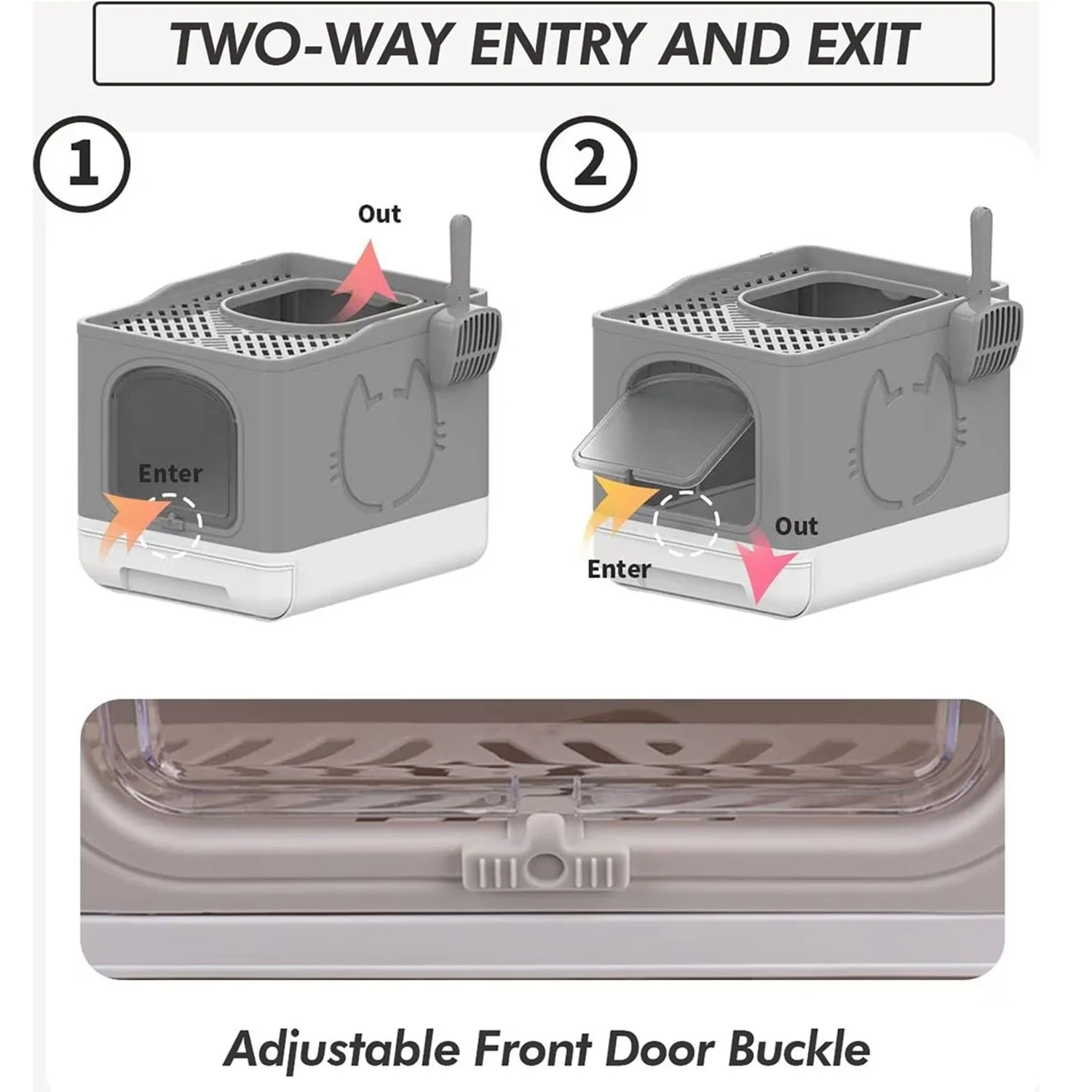 Go Fresh-  Portable Foldable Cat Litter Box - Image 17