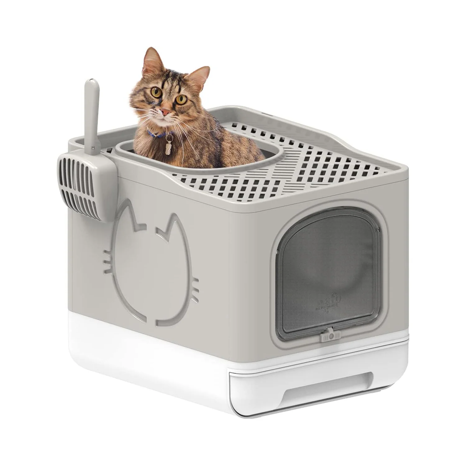 Go Fresh-  Portable Foldable Cat Litter Box - Image 2