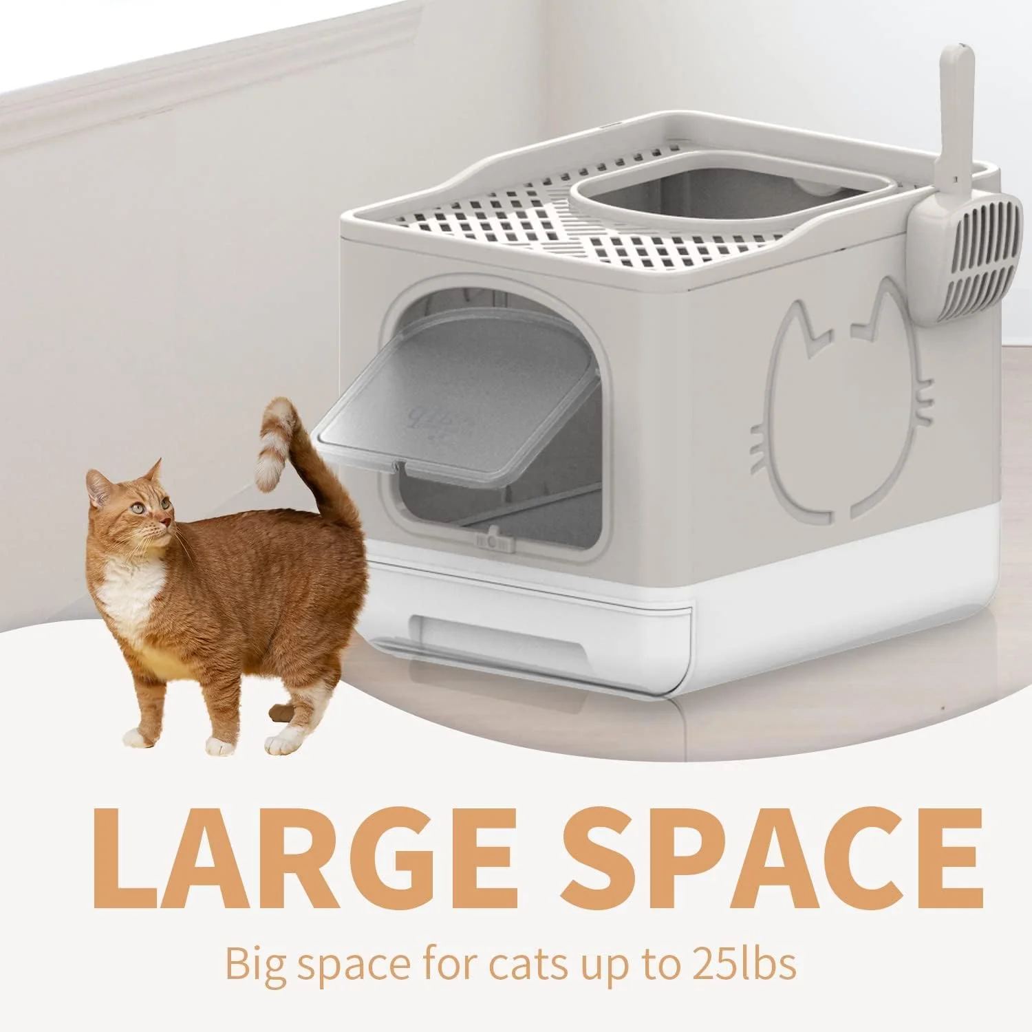 Go Fresh-  Portable Foldable Cat Litter Box - Image 3