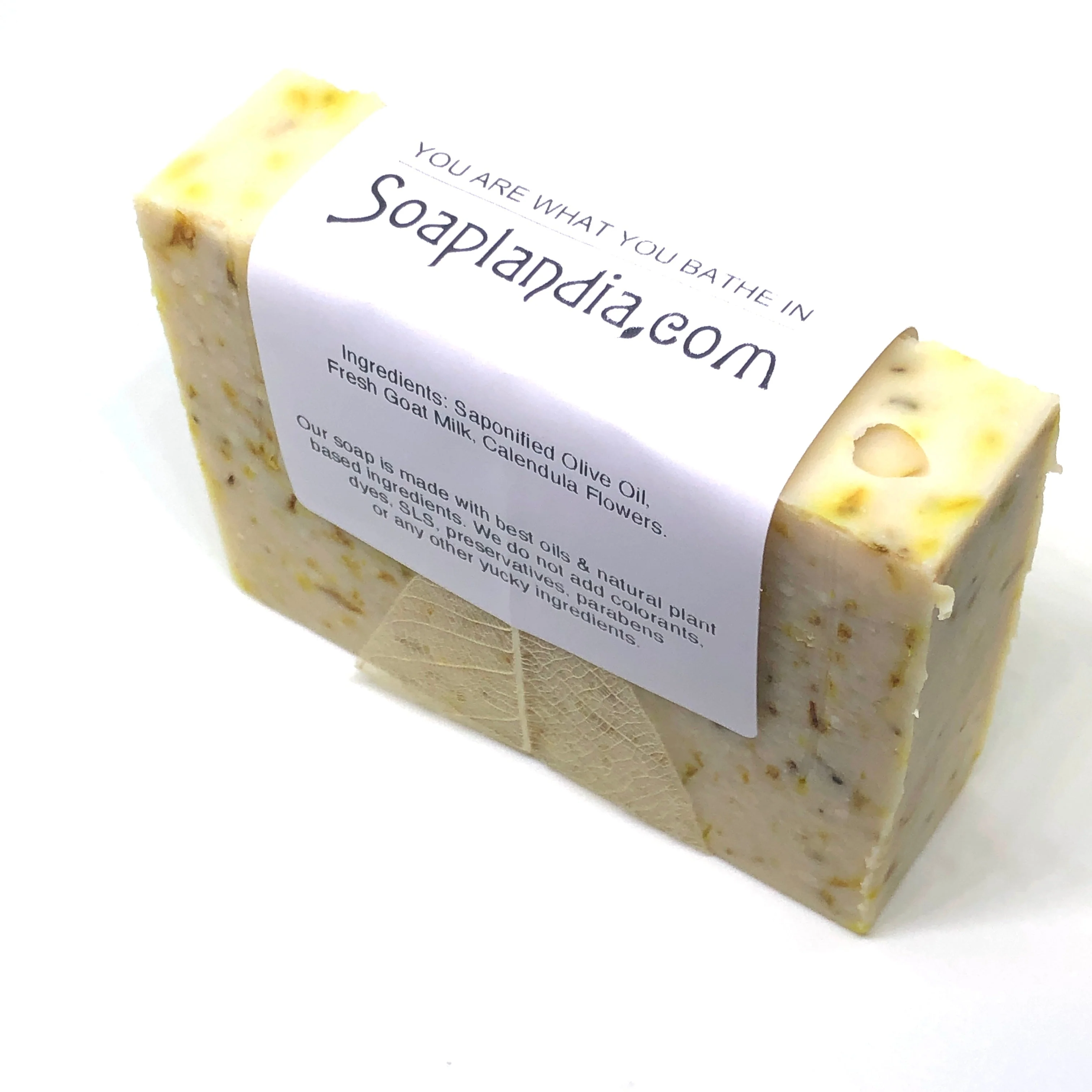 Goat Milk & Calendula Tea Soap, Unscented - Image 3