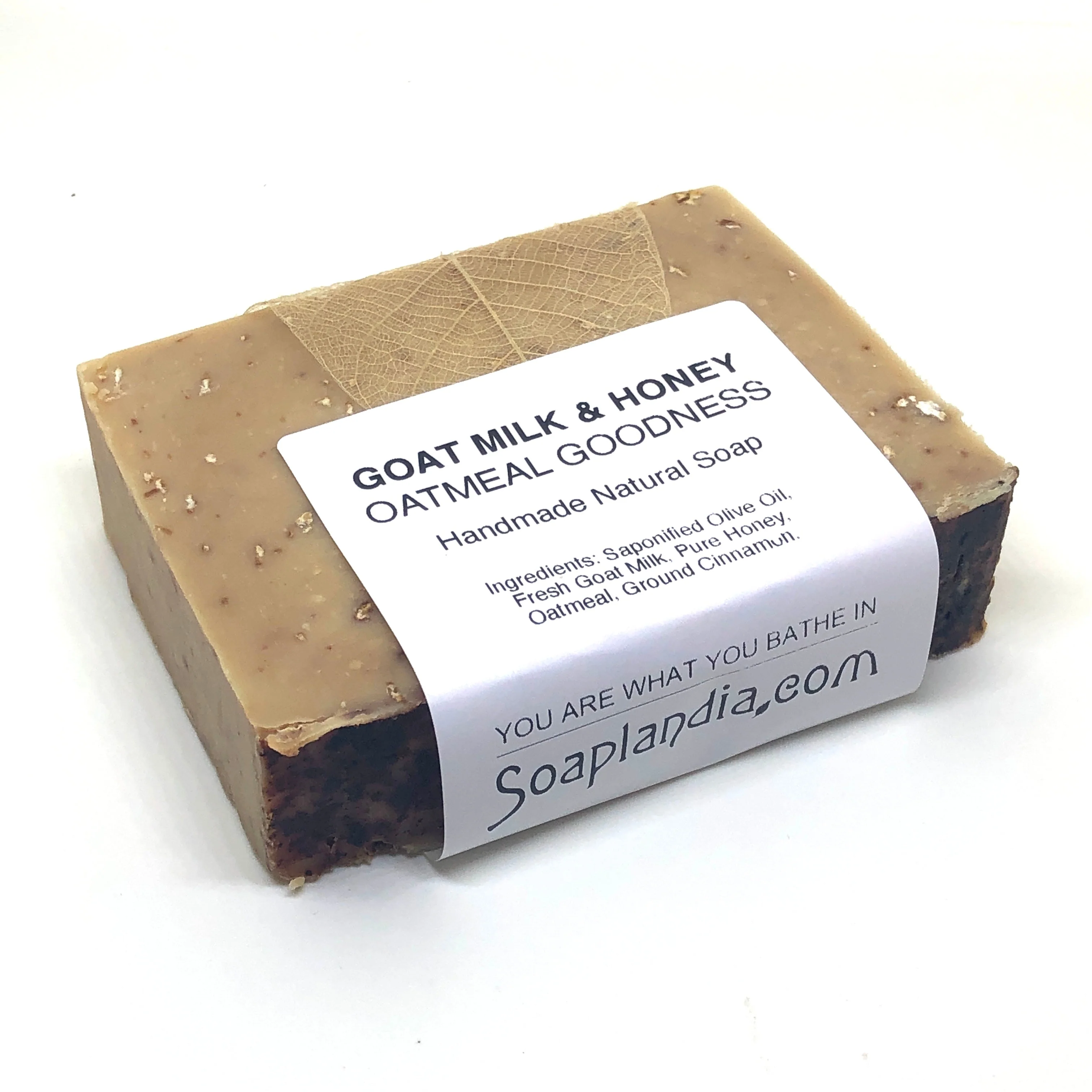 Goat Milk & Honey Oatmeal Goodness Soap, Unscented - Image 2