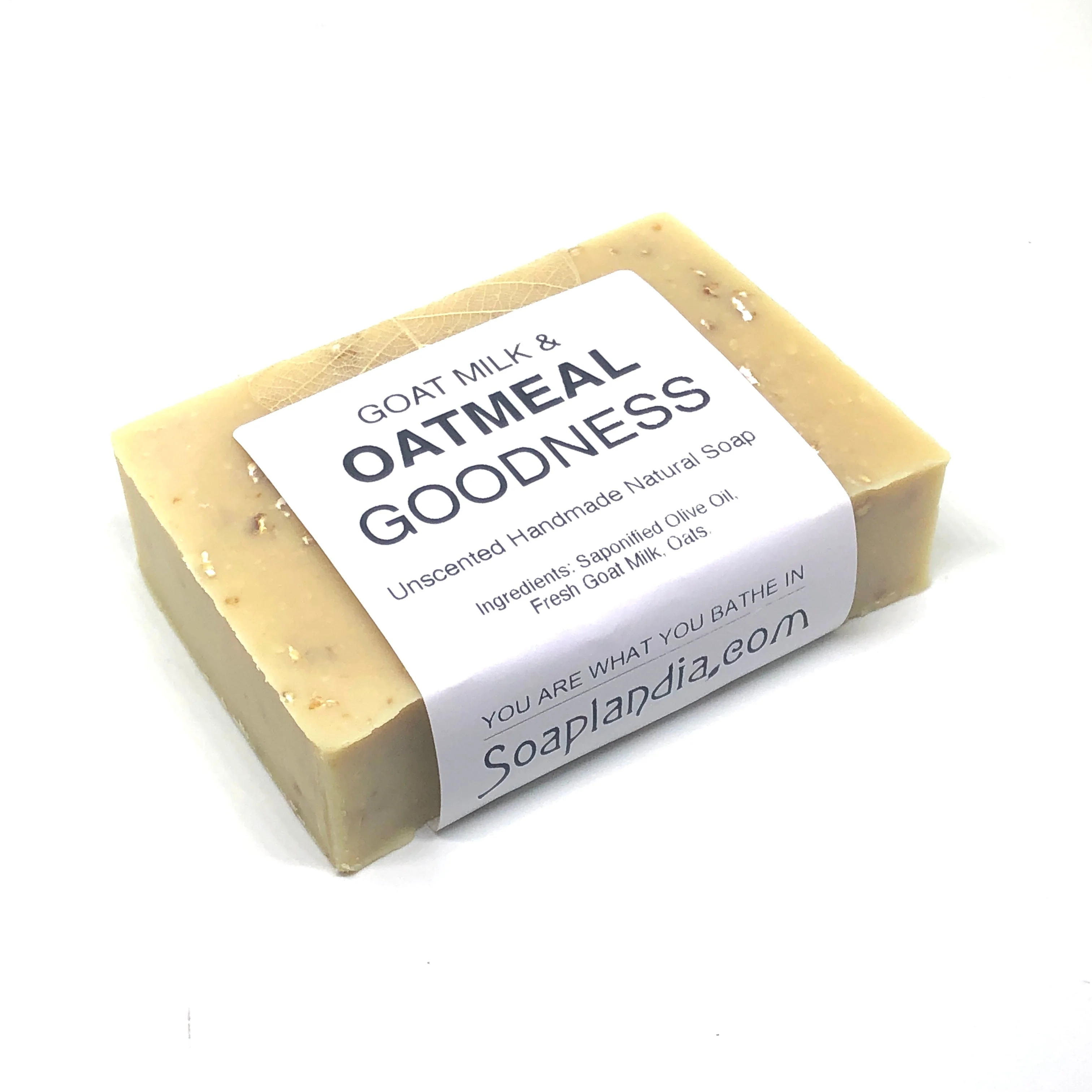 Goat Milk & Oatmeal Bar Soap, Unscented - Image 2
