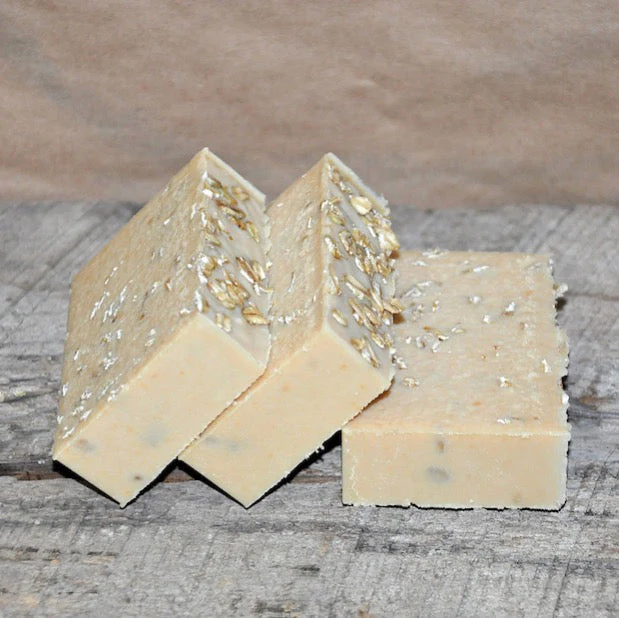 Goat Milk & Oatmeal Bar Soap, Unscented - Image 3