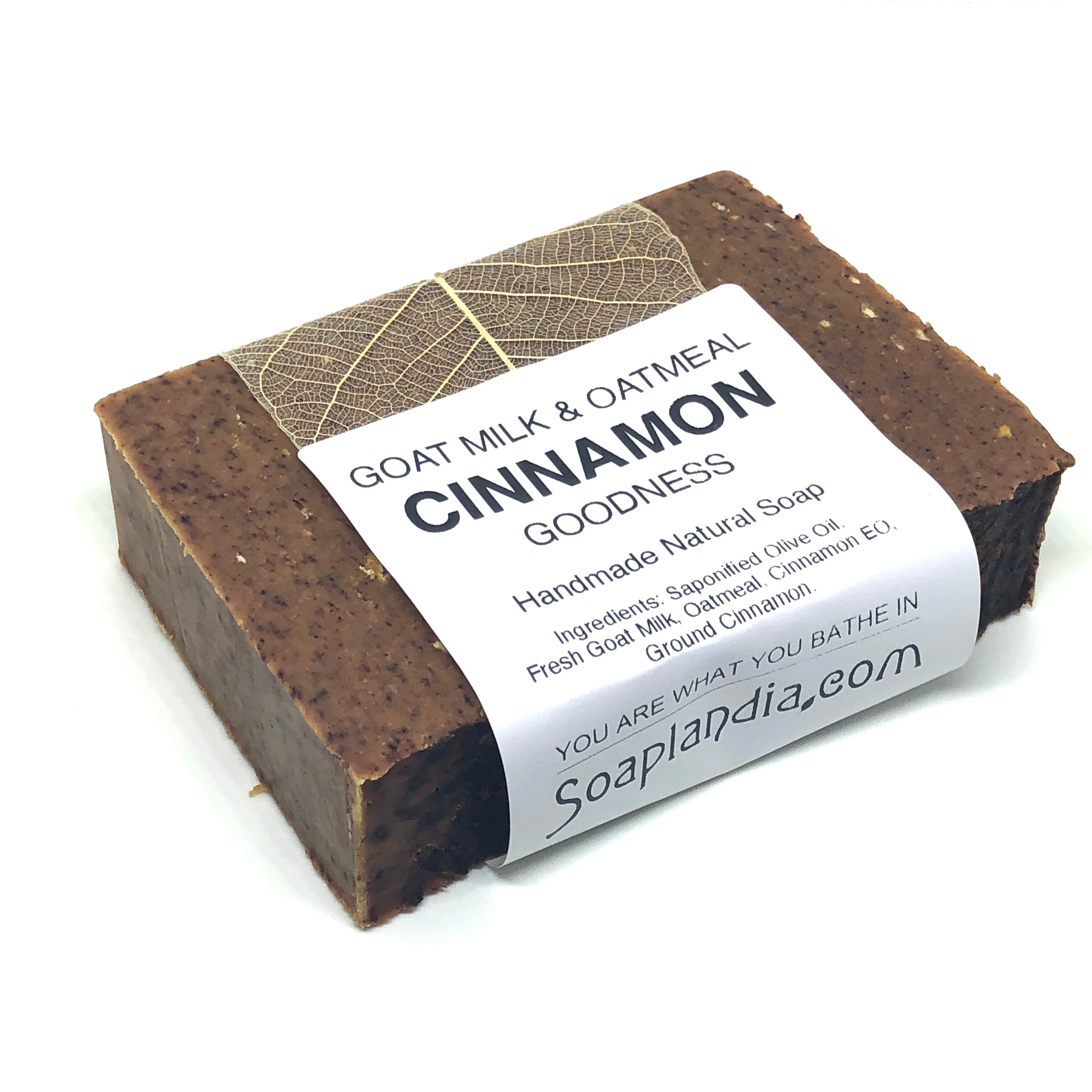 Goat Milk & Oatmeal Cinnamon Goodness Soap - Image 2