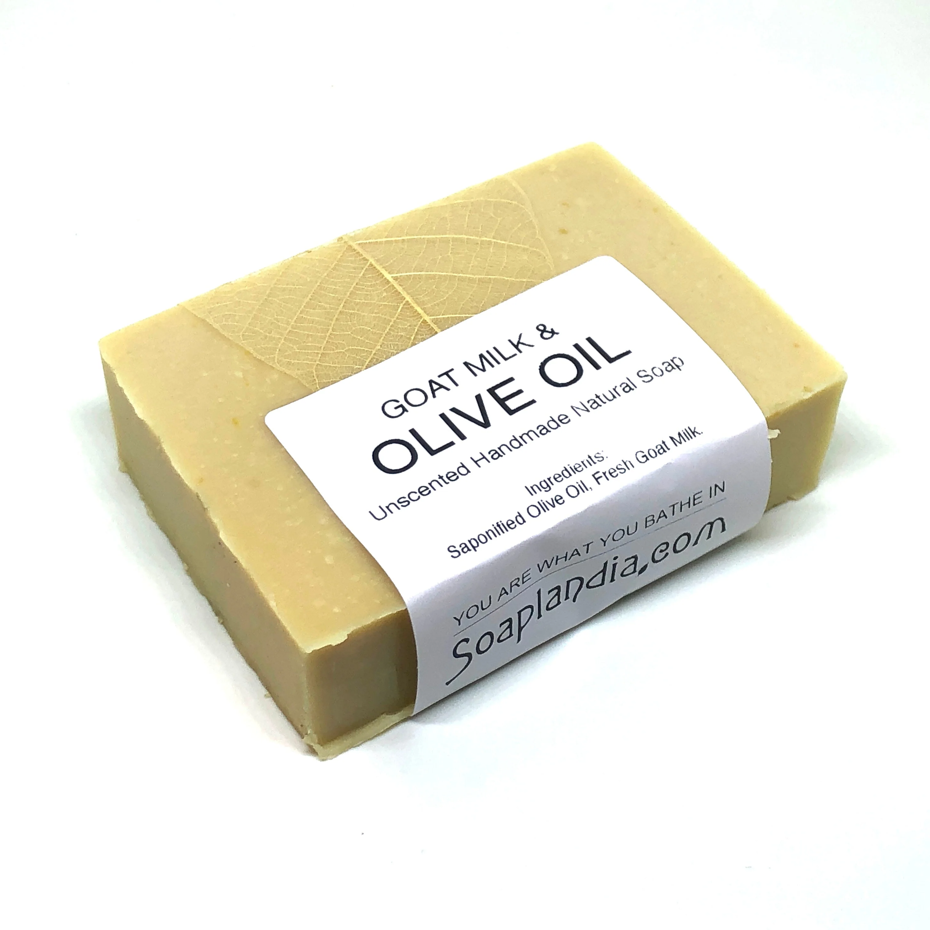 Goat Milk & Olive Oil Bar Soap, Unscented - Image 2