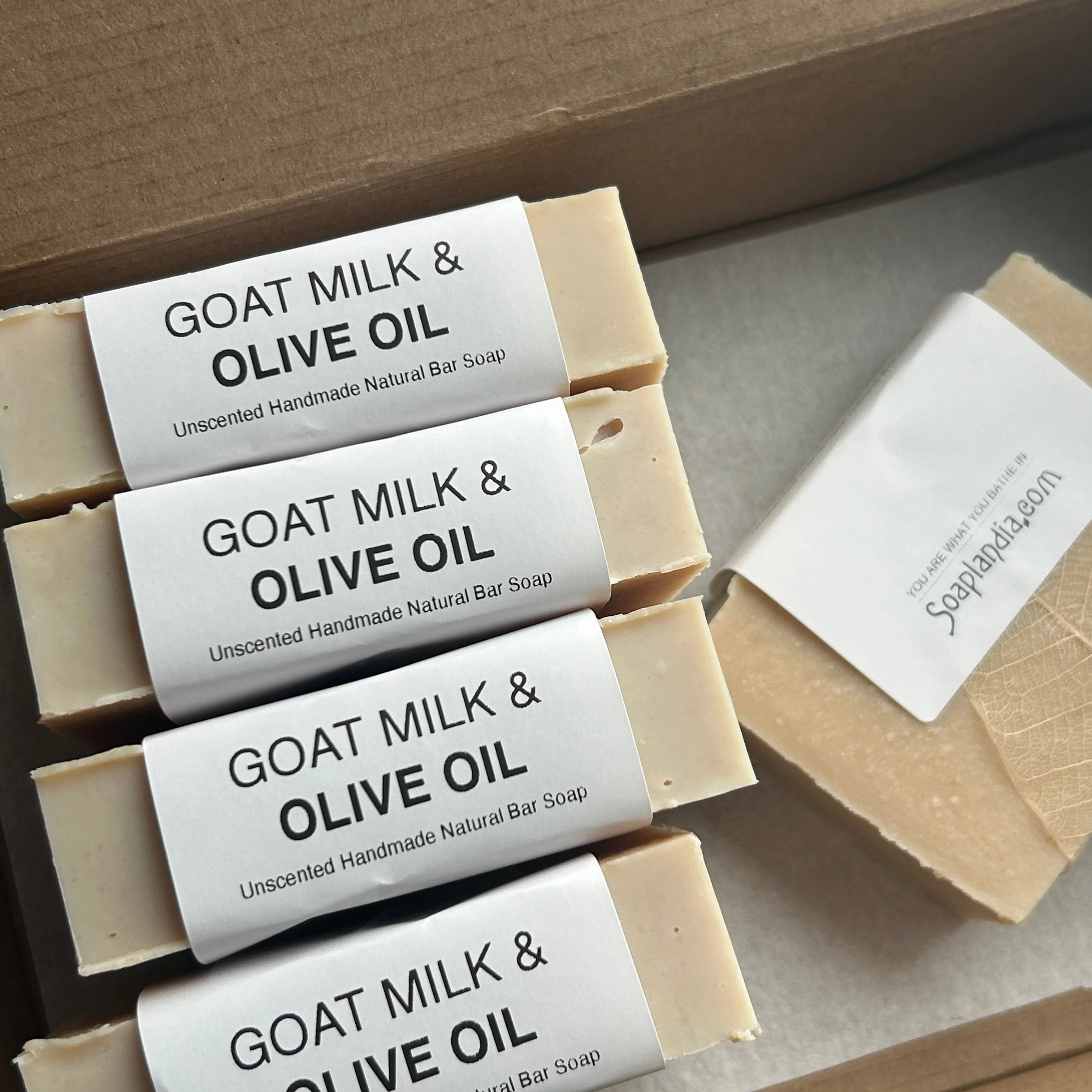 Goat Milk & Olive Oil Bar Soap, Unscented - Image 8