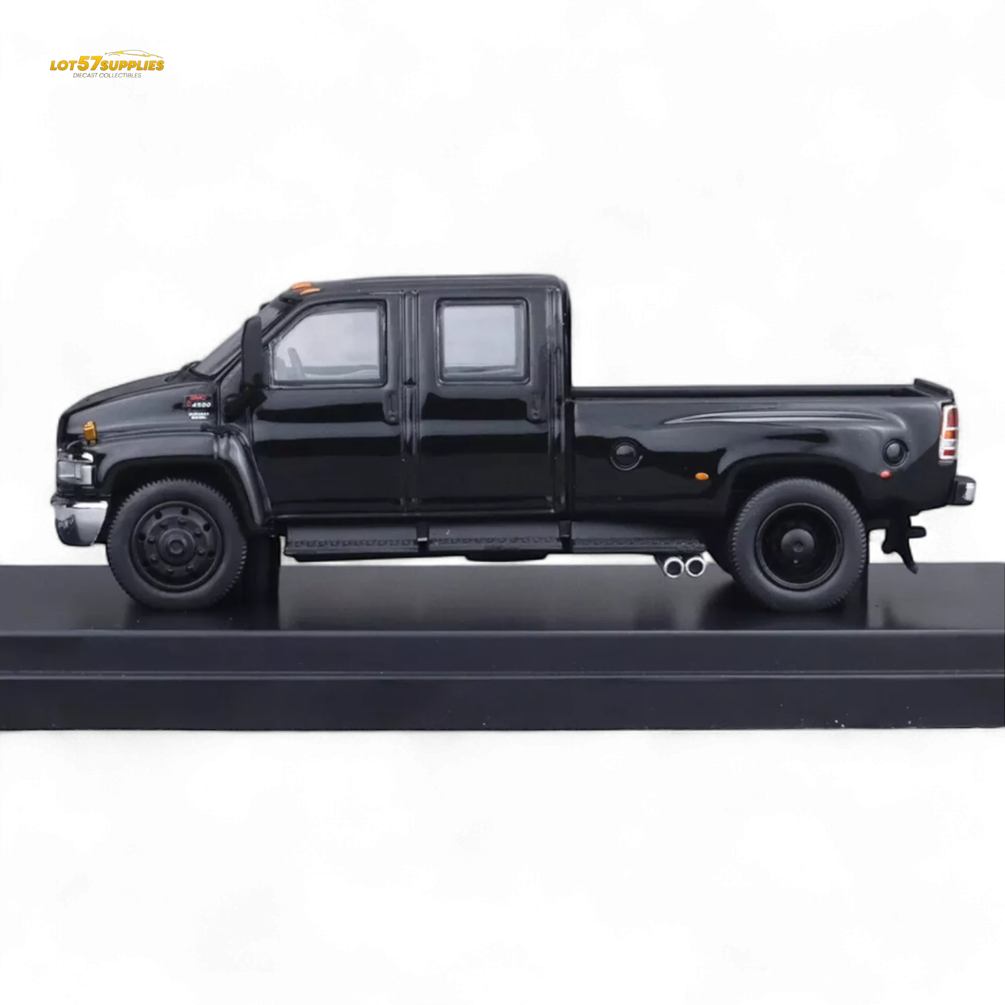 GOC GMC TOPKICK Pickup Black 1:64 - Image 2