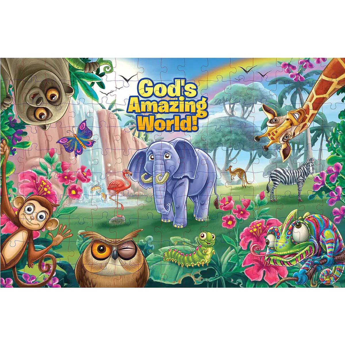 God's Amazing World - 150-Piece Giant Floor Puzzle - Image 3
