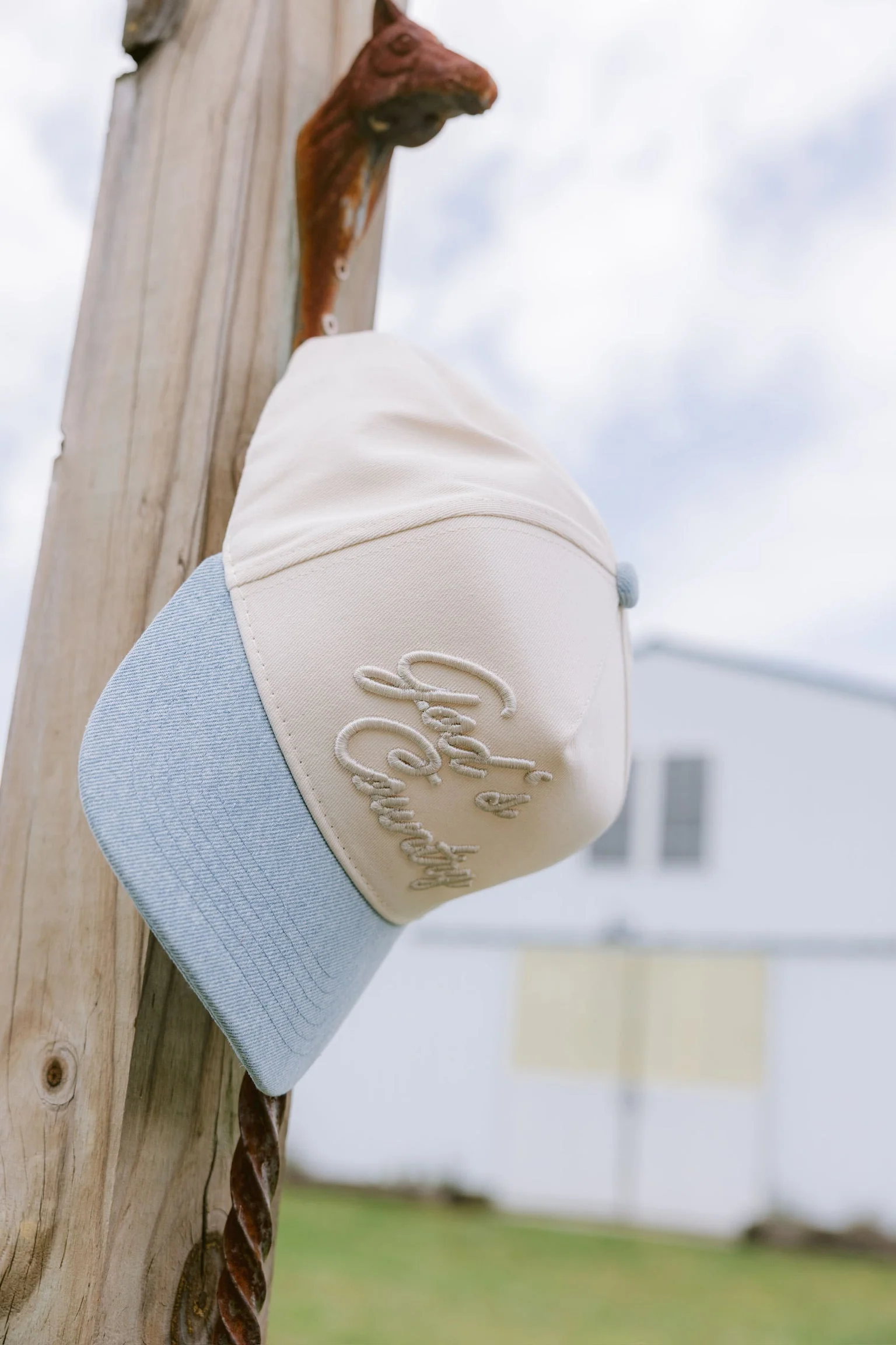 God's Country - Vintage Trucker Hat - Image 20