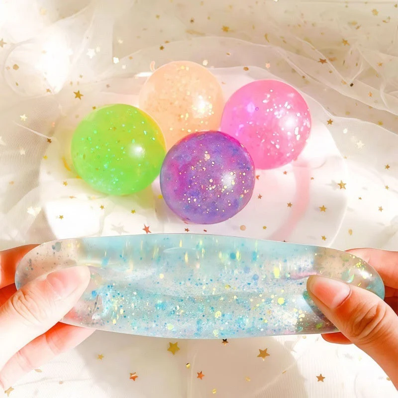 Golden Powder Maltose Ball Stress-Relief Toy - Image 4