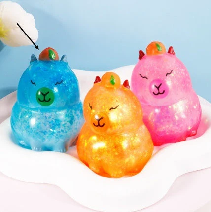 Golden Powder Maltose Ball Stress-Relief Toy - Image 6