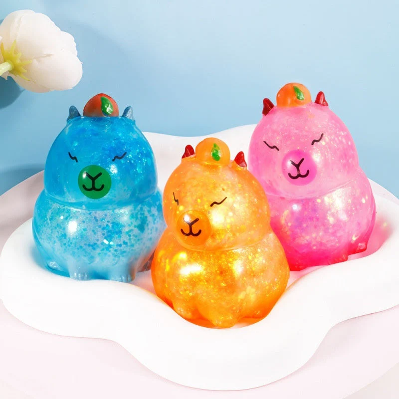 Golden Powder Maltose Ball Stress-Relief Toy - Image 9