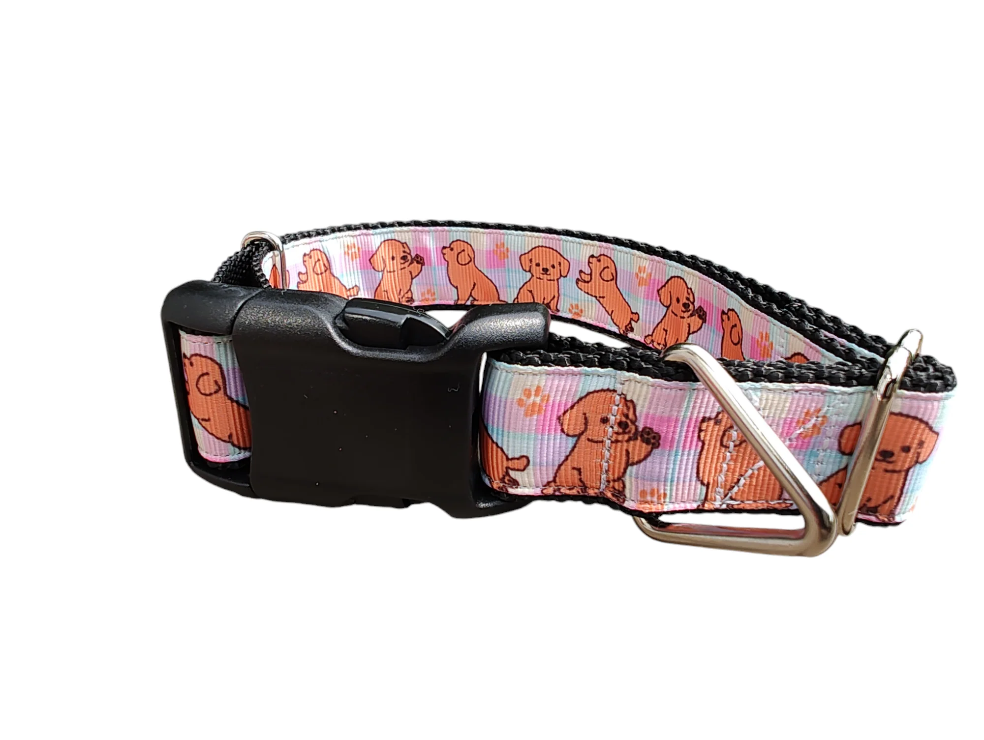 Golden Puppies Nylon Dog Collar - Image 2