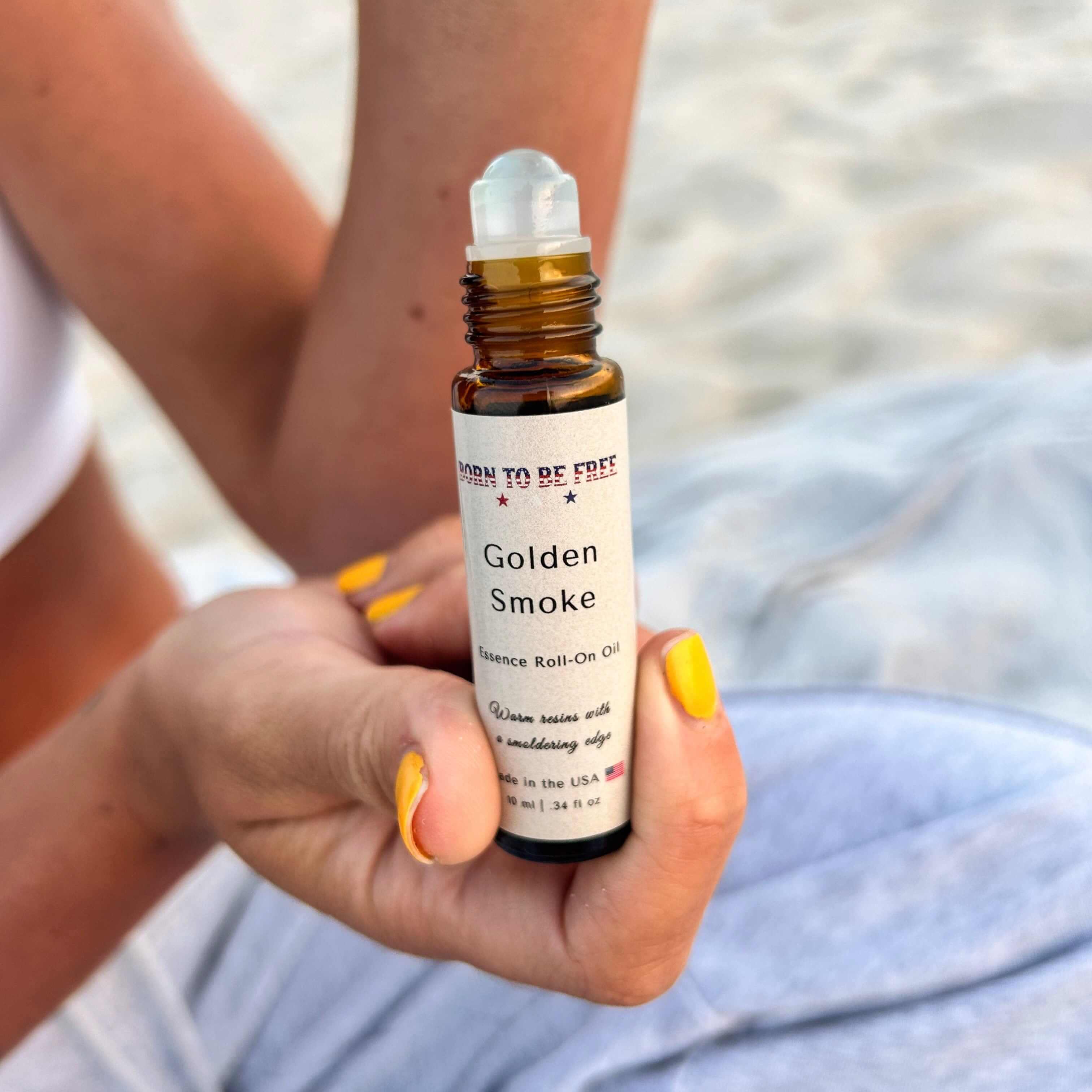 Golden Smoke Essence Roll-On Oil - Image 7