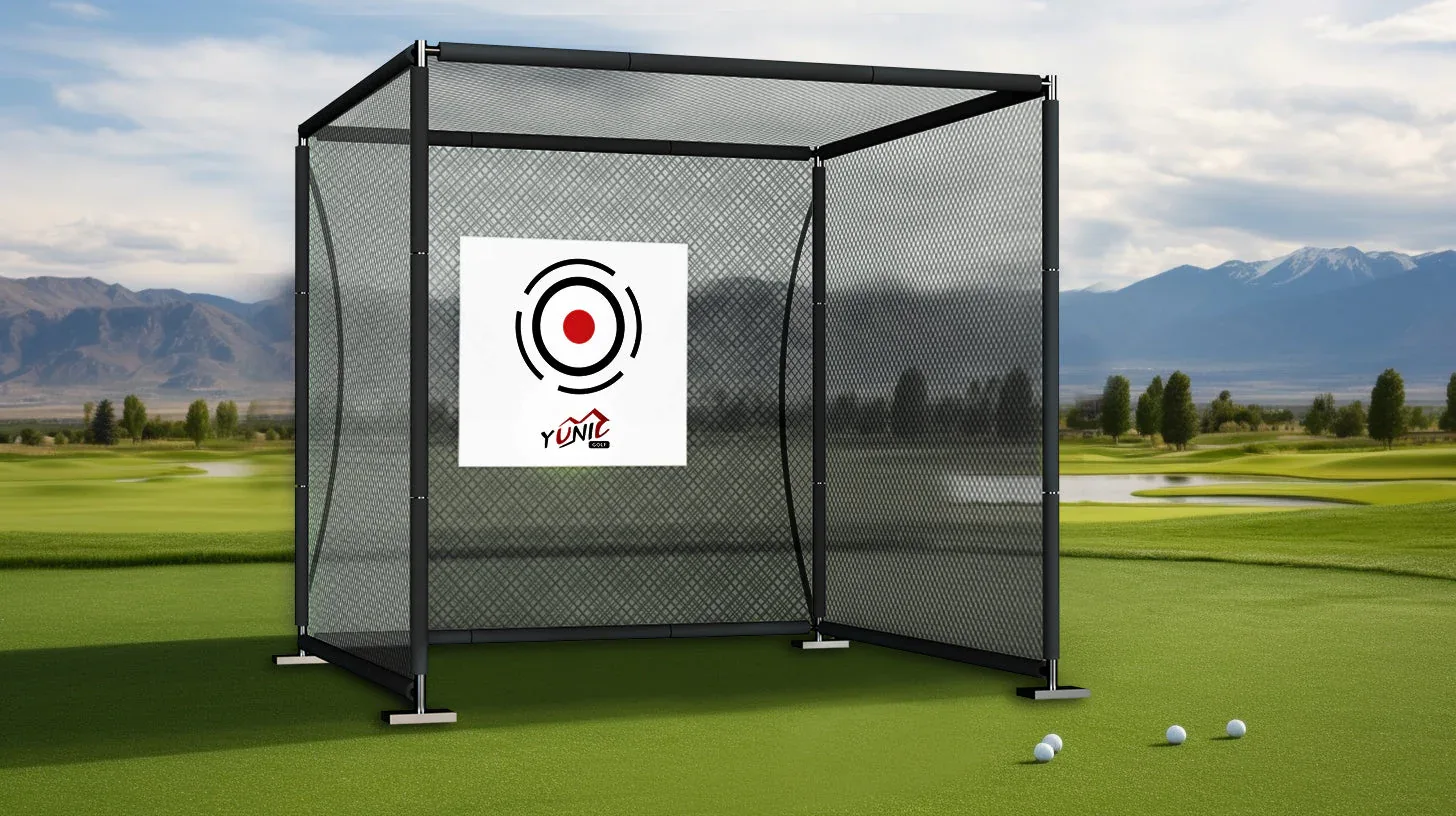 Golf Driving Practice Cage (Black) - Image 4