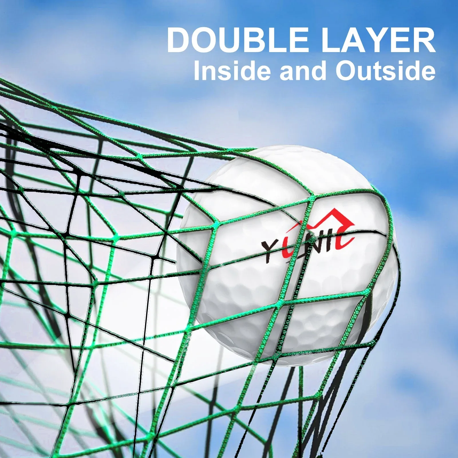 Golf Driving Practice Cage (Green) - Image 6