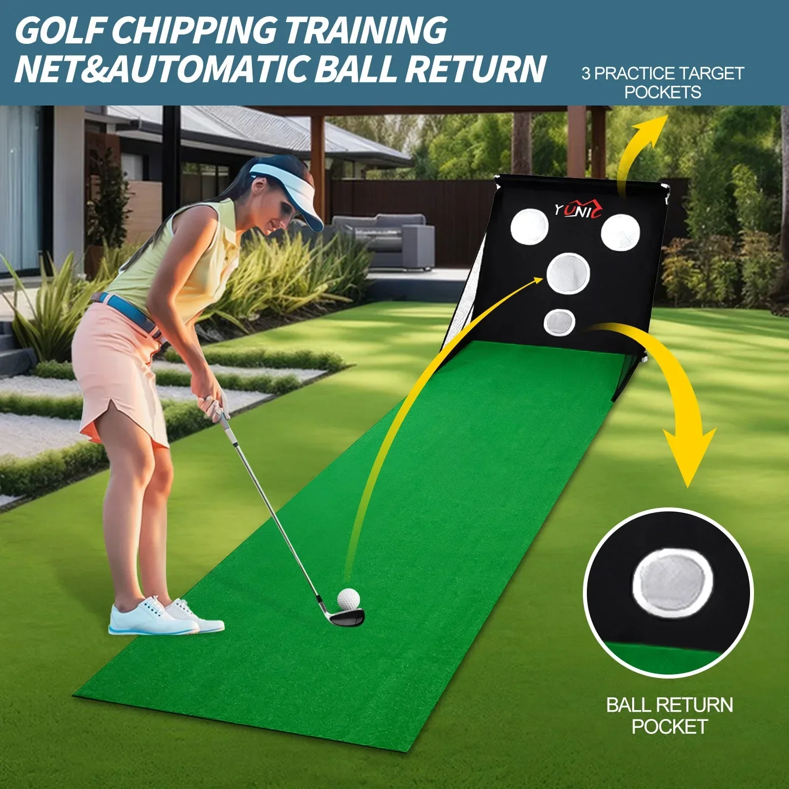 Golf Practice Chipping Net - Image 8