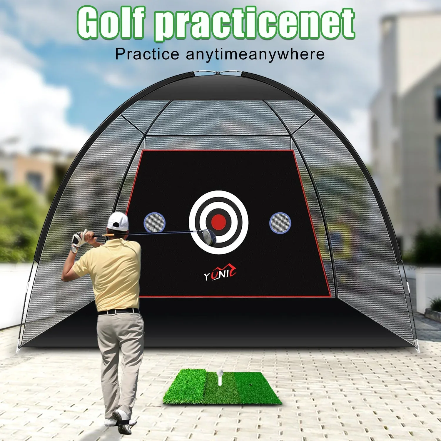 Golf Practice Net - Tent Style (10ft x 7ft) - Image 6