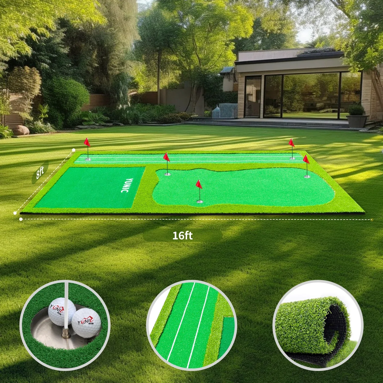 Golf Putting Green (16ft, Style A) - Image 2