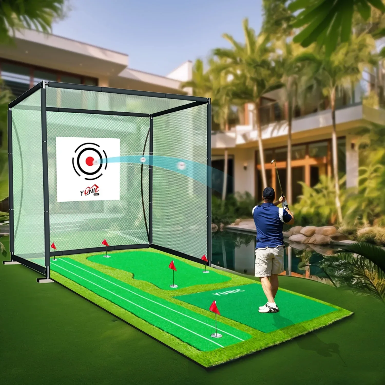 Golf Putting Green (16ft, Style A) - Image 6