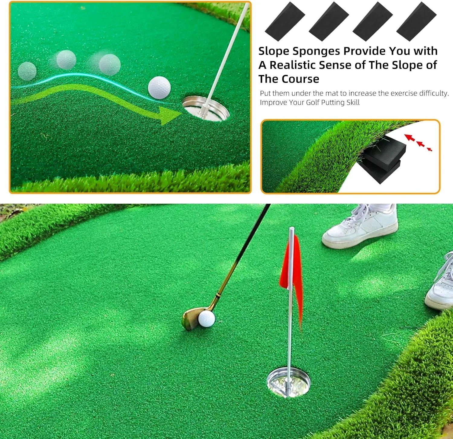 Golf Putting Green (16ft, Style A) - Image 7