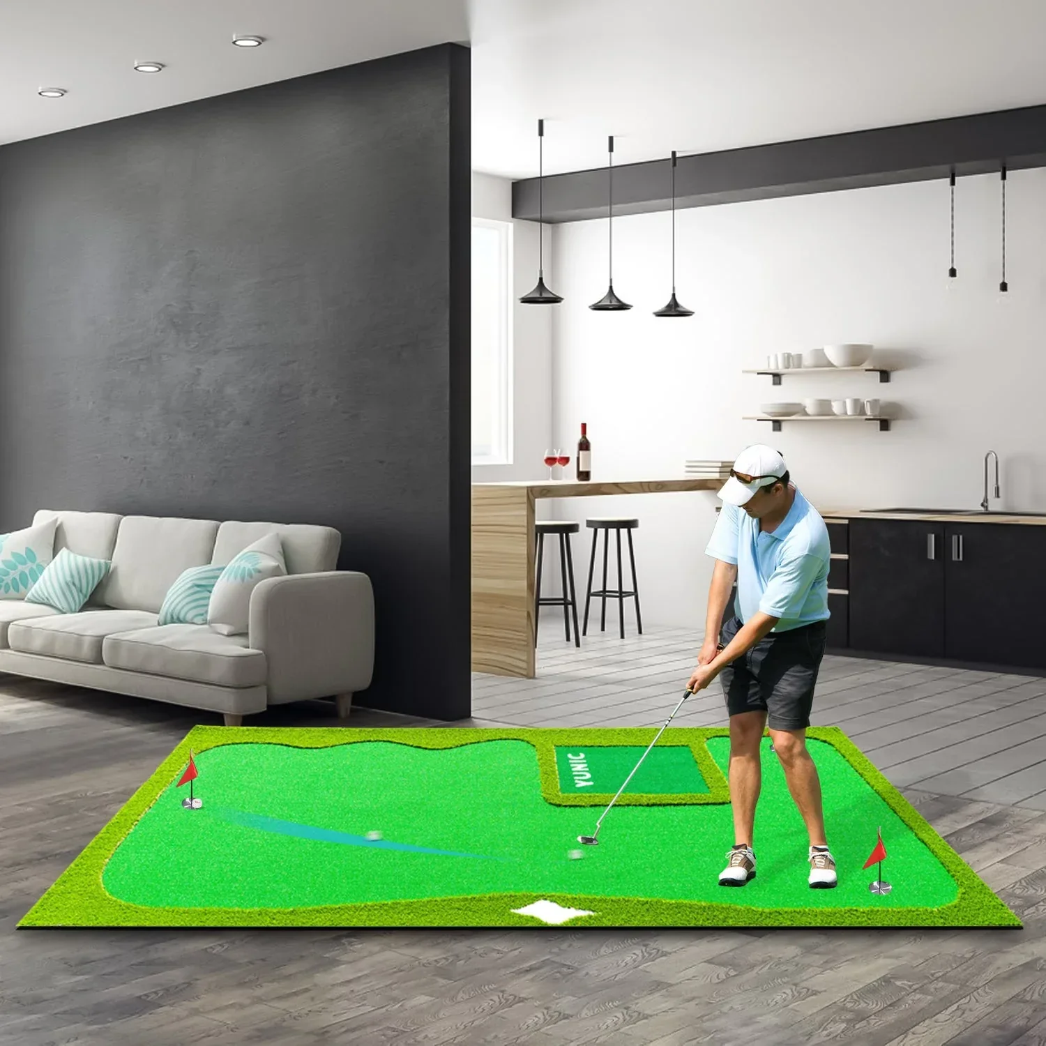 Golf Putting Green (16ft, Style B) - Image 4
