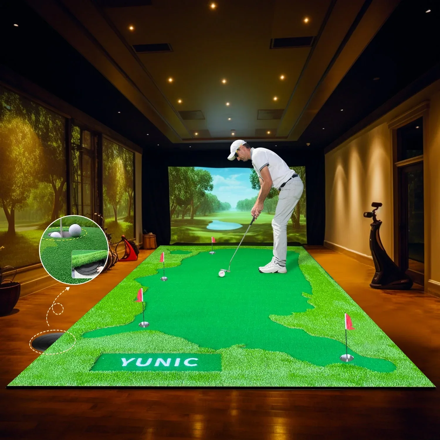 Golf Putting Green (16ft, Style US Map) - Image 4