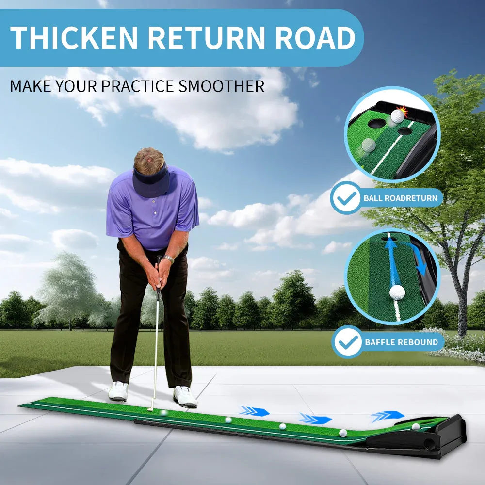 Golf Putting Mat Portable (8FT/10FT) - Image 4