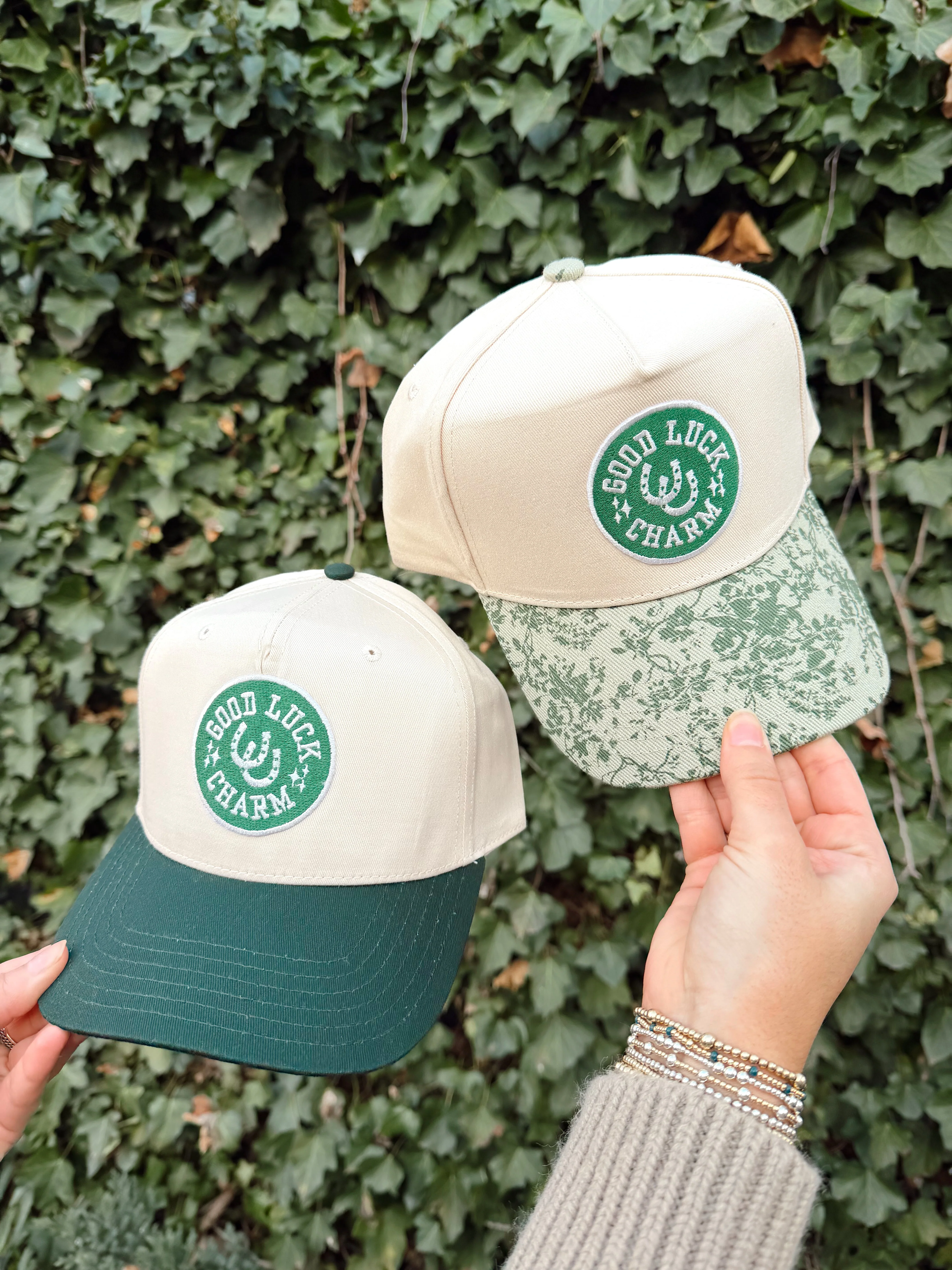 Good Luck Charm - Vintage Trucker Hat - Image 3