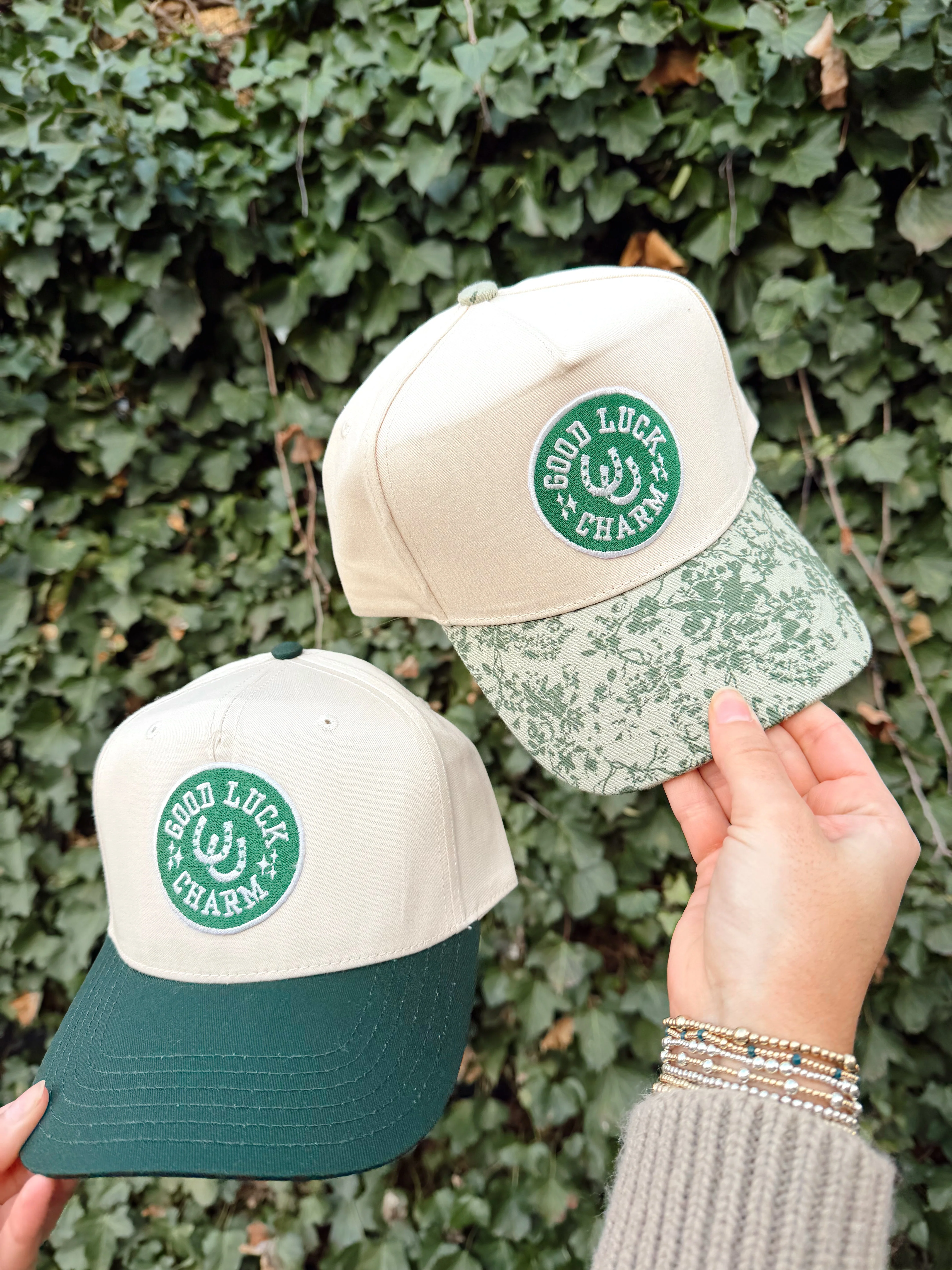 Good Luck Charm - Vintage Trucker Hat - Image 6