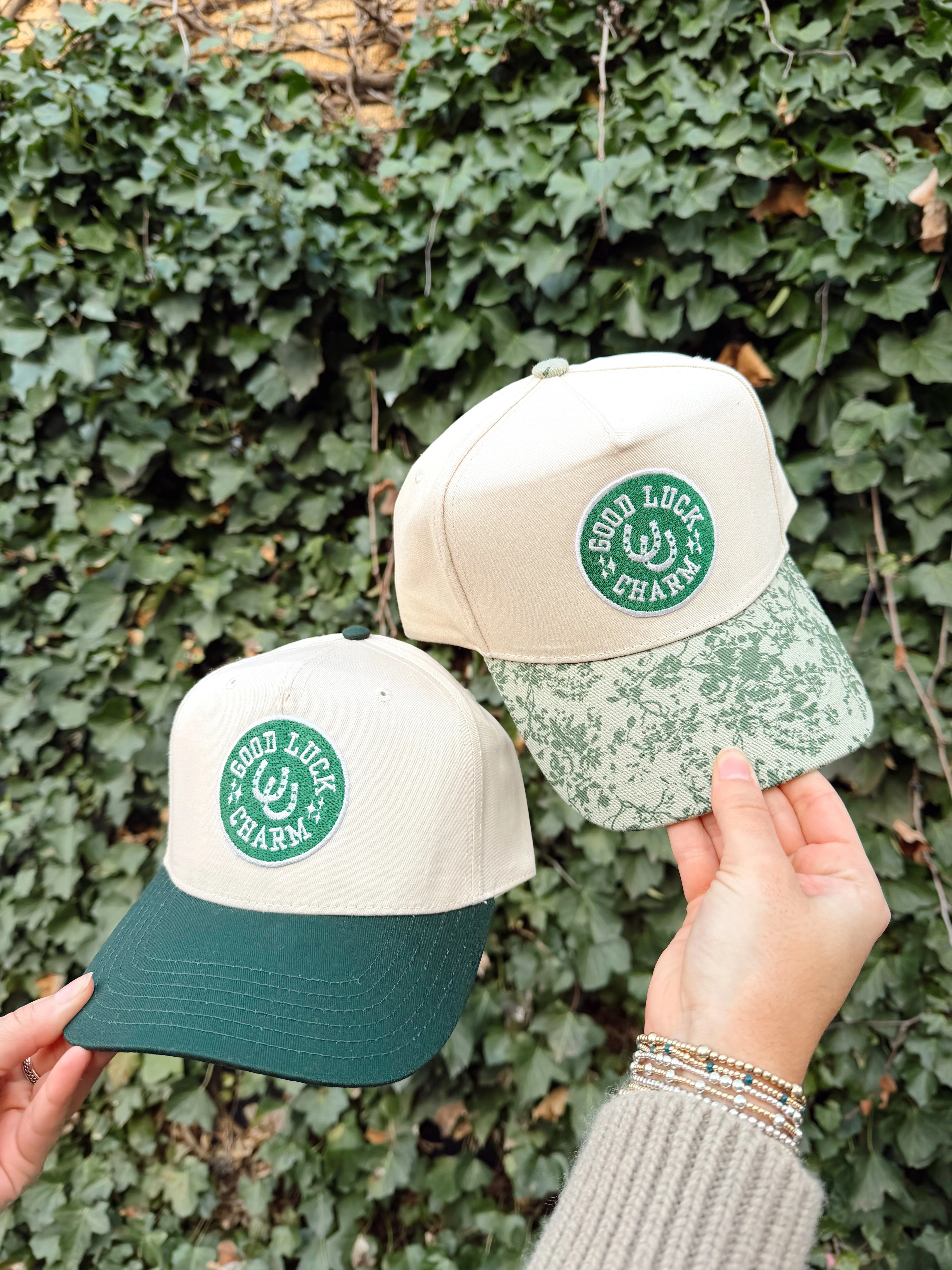 Good Luck Charm - Vintage Trucker Hat - Image 8