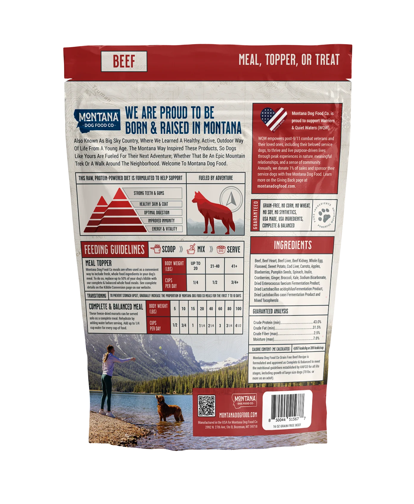 Grain-Free Beef Freeze-Dried Raw Adventure Fuel (Dog Food) - Image 2