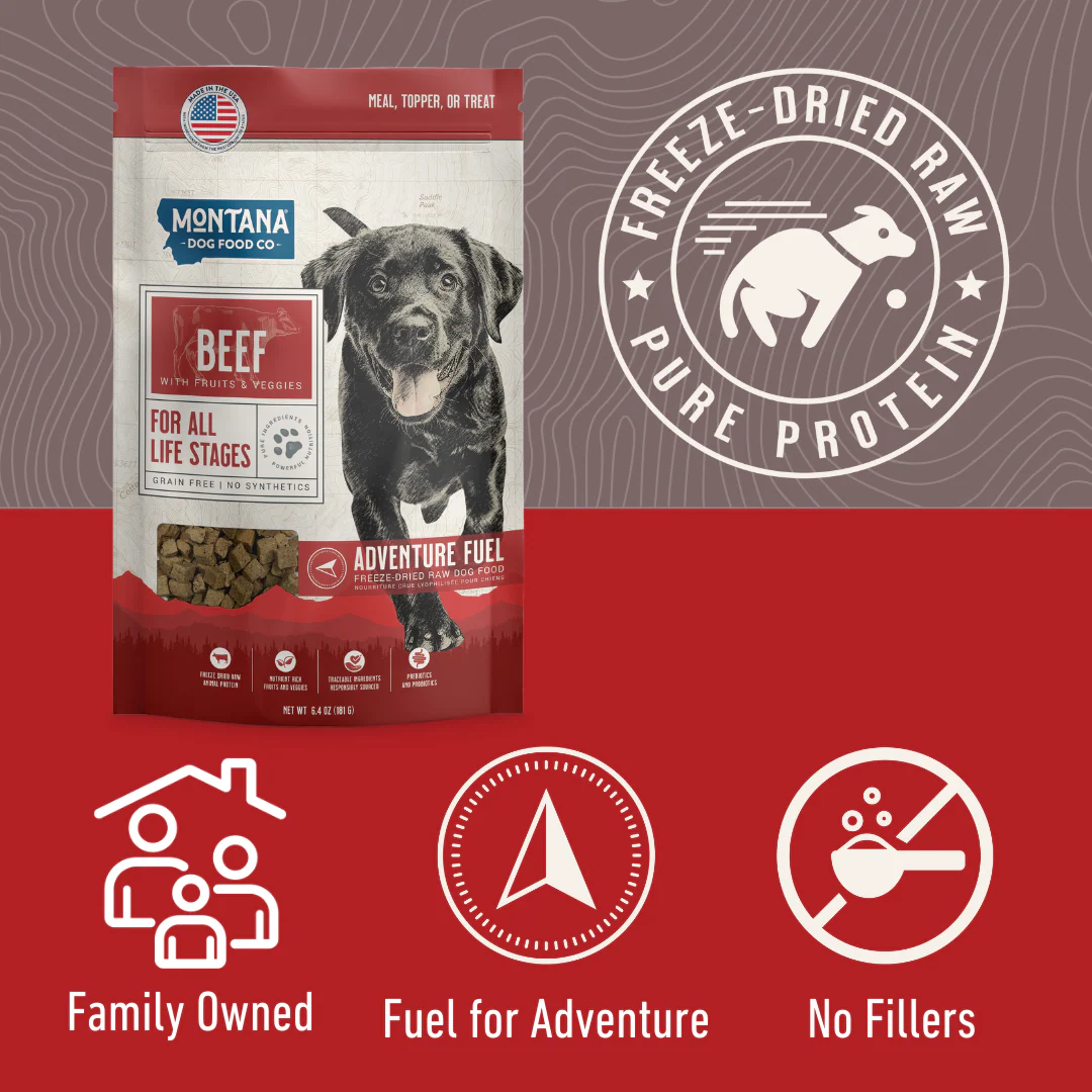 Grain-Free Beef Freeze-Dried Raw Adventure Fuel (Dog Food) - Image 3