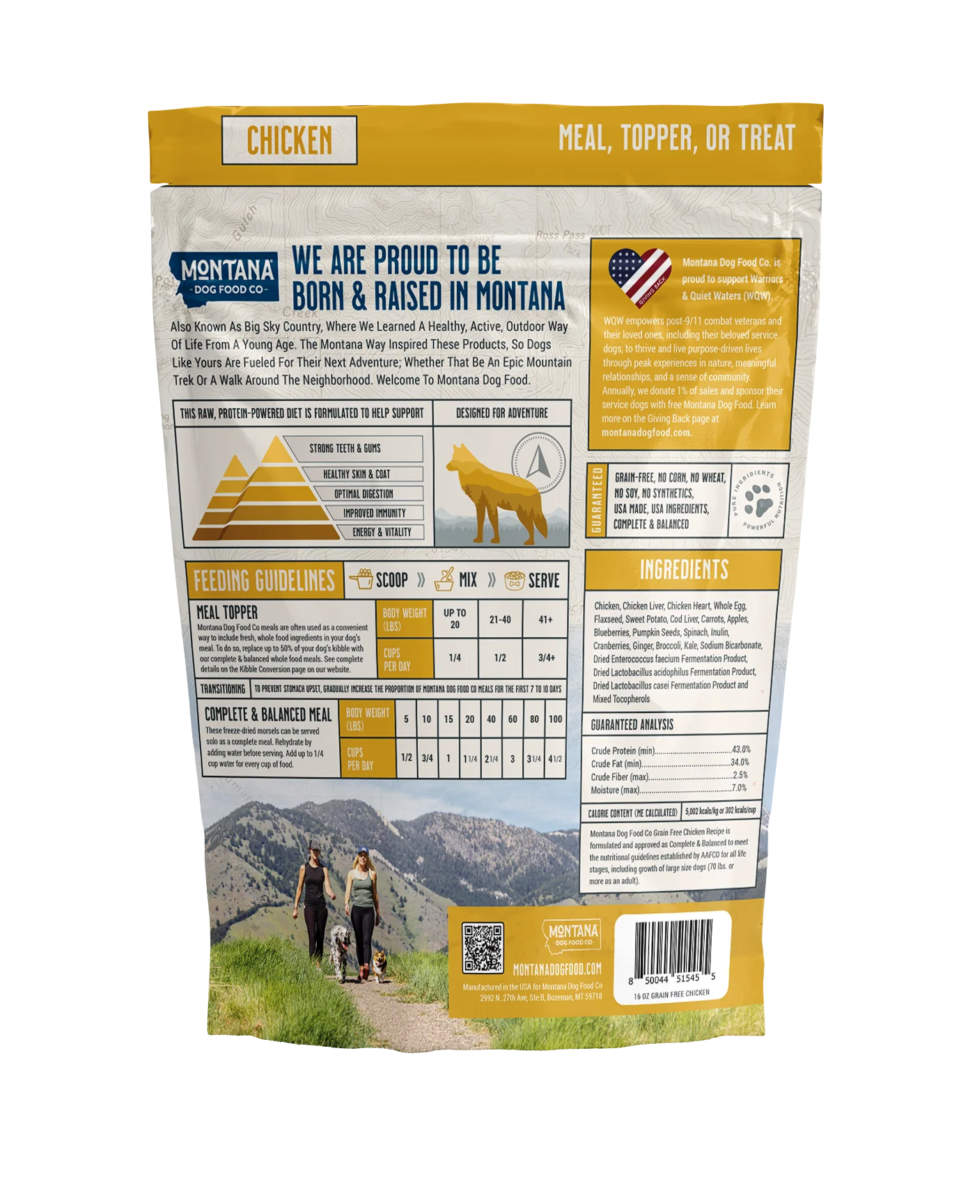Grain-Free Chicken Freeze-dried Raw Adventure Fuel (Dog Food) - Image 2