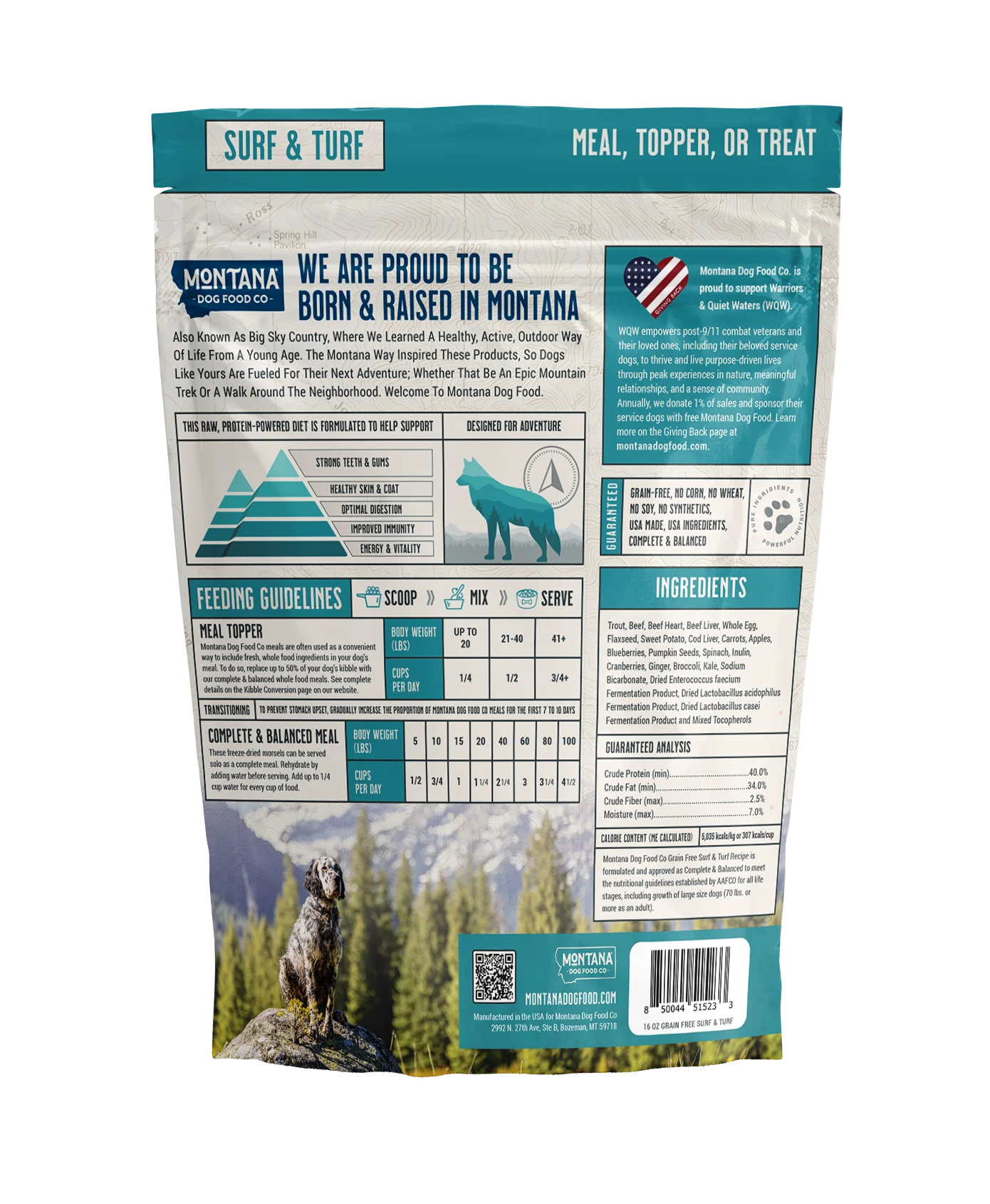 Grain-free Surf & Turf Freeze-dried Raw Adventure Fuel (Dog Food) - Image 2