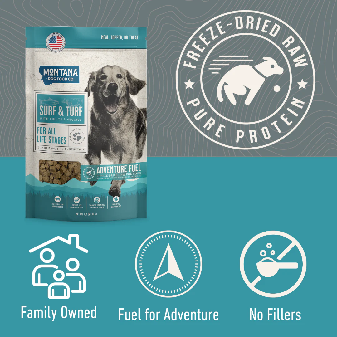 Grain-free Surf & Turf Freeze-dried Raw Adventure Fuel (Dog Food) - Image 3