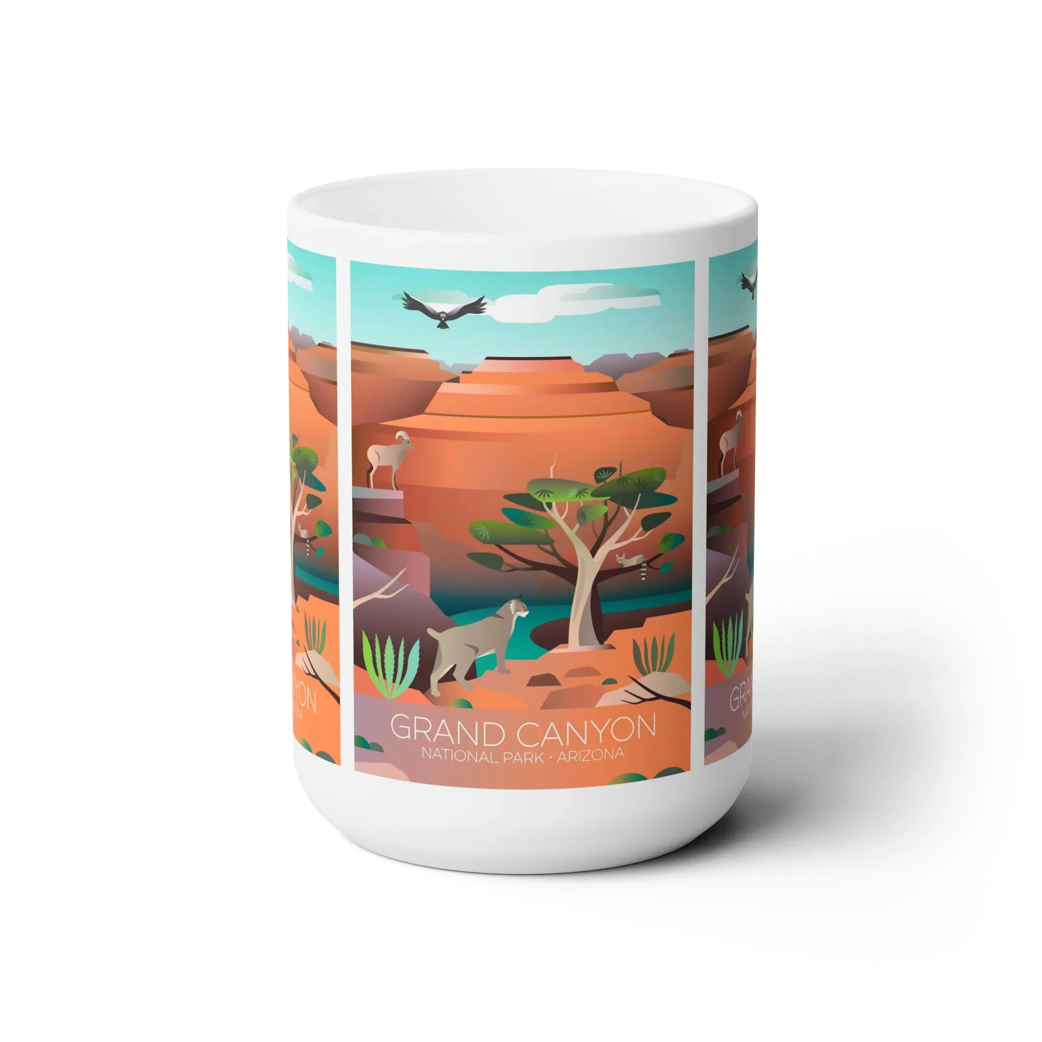 Grand Canyon 2 Ceramic Mug 11oz or 15oz - Image 2