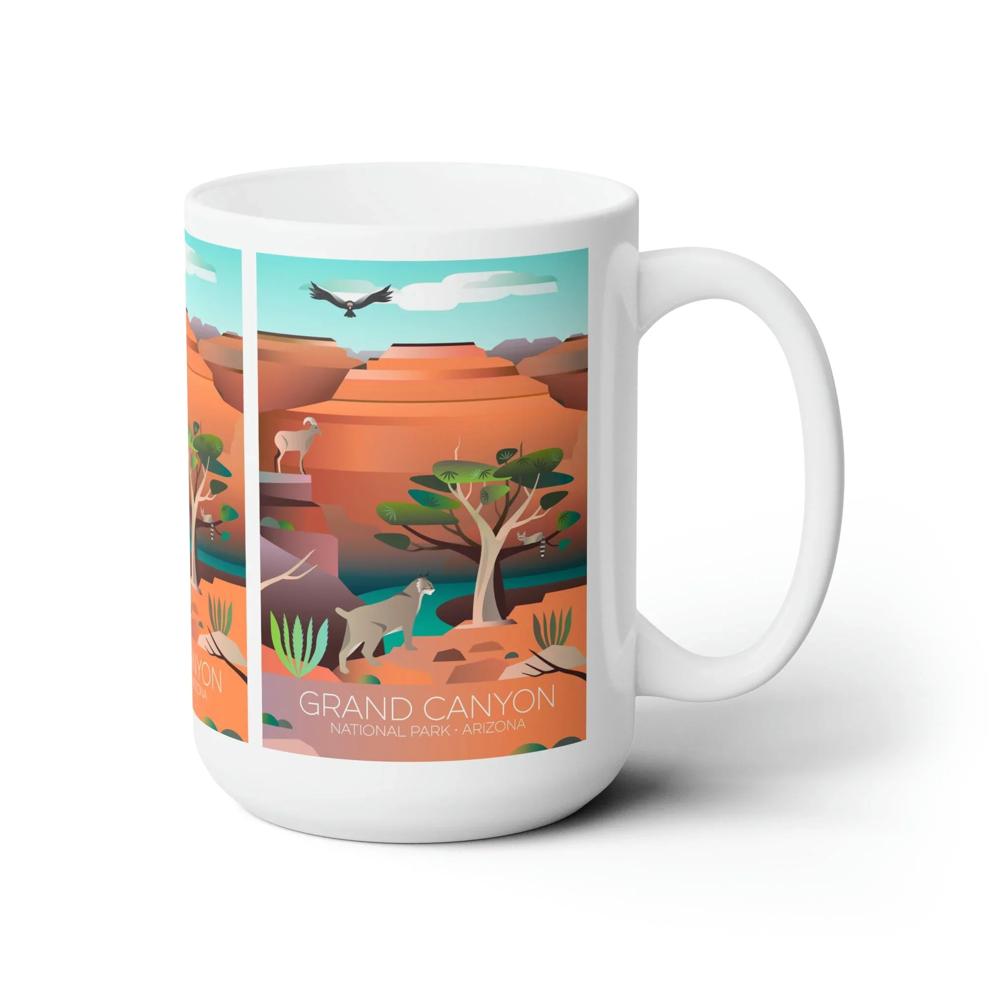 Grand Canyon 2 Ceramic Mug 11oz or 15oz - Image 3