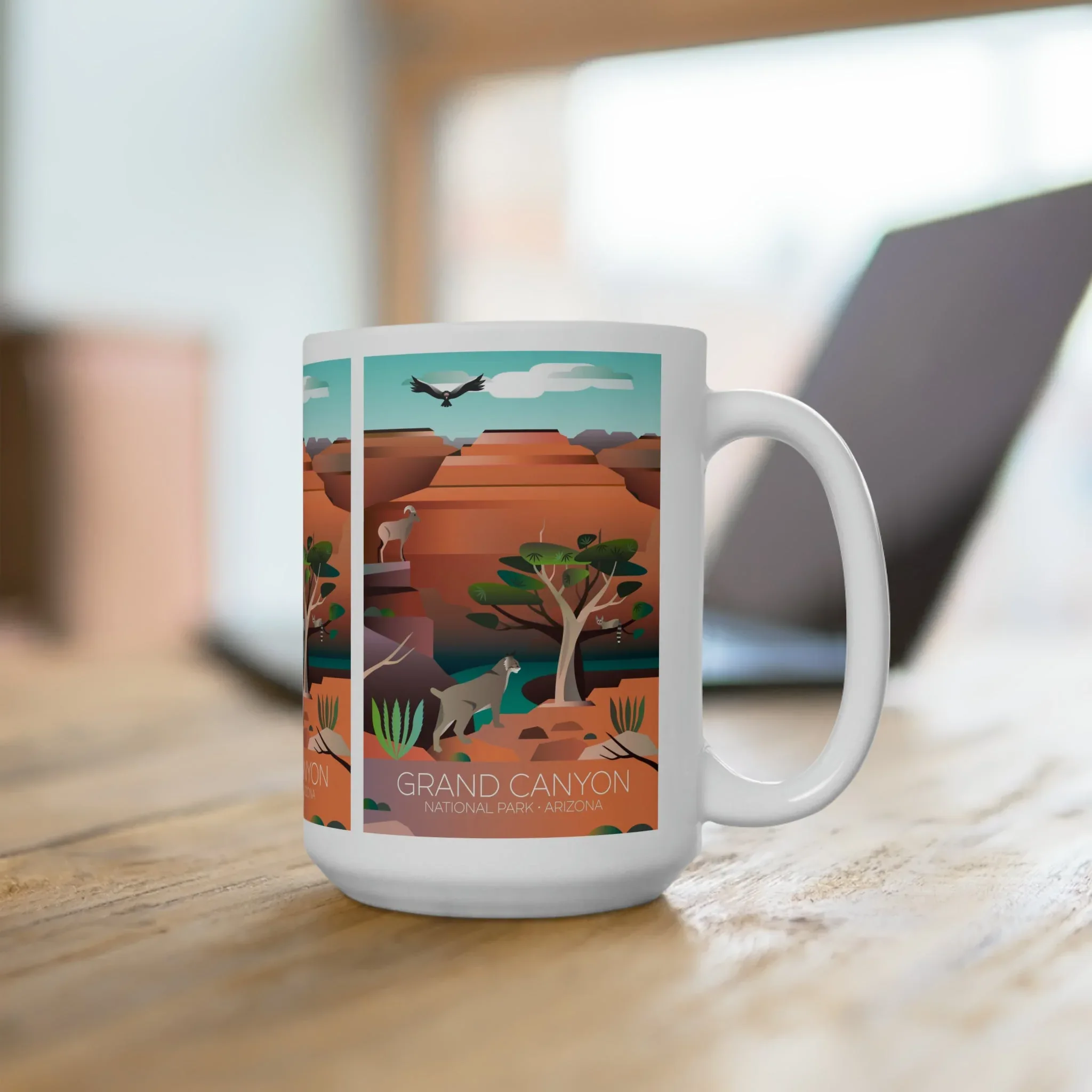 Grand Canyon 2 Ceramic Mug 11oz or 15oz - Image 4