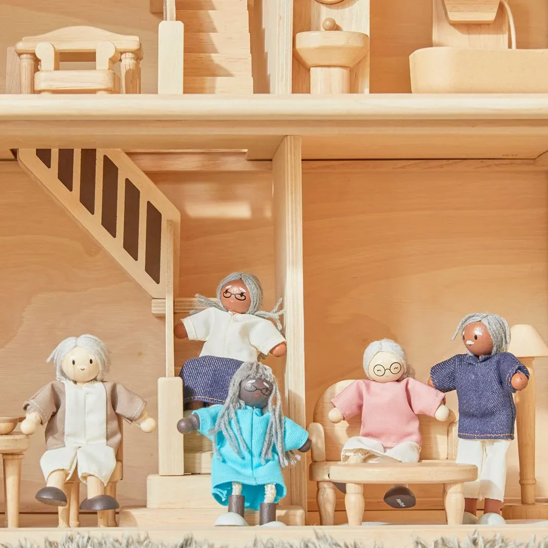 Grandmother Dollhouse Figure - Fair Skin Tone - Image 6