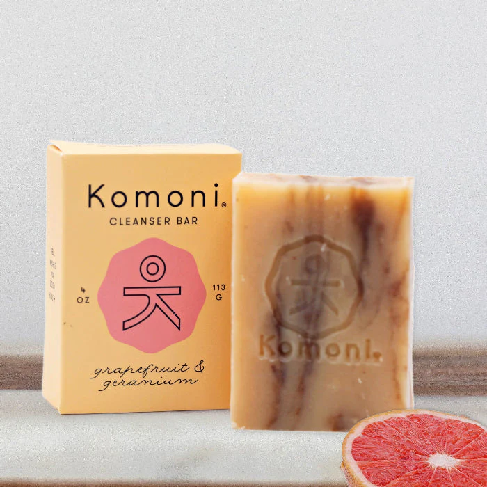 Grapefruit Geranium FACE & BODY CLEANSER BAR - Image 2